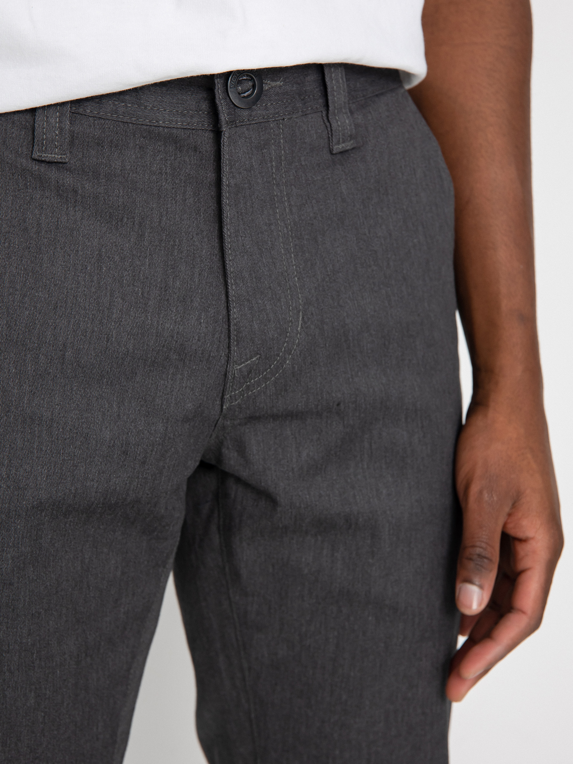 Pantaloni Volcom Frickin Modern Stret (charcoal heather)