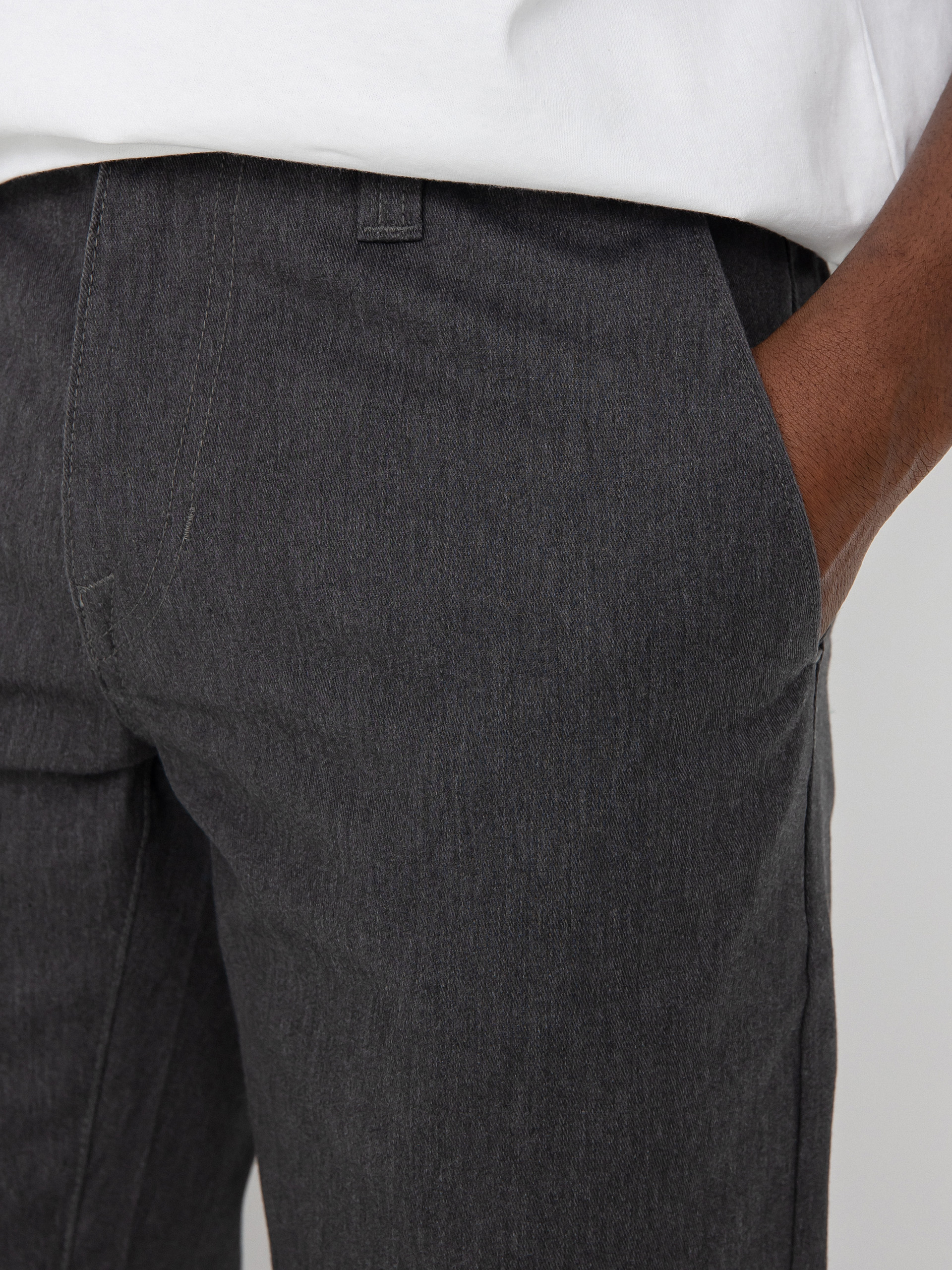 Pantaloni Volcom Frickin Modern Stret (charcoal heather)