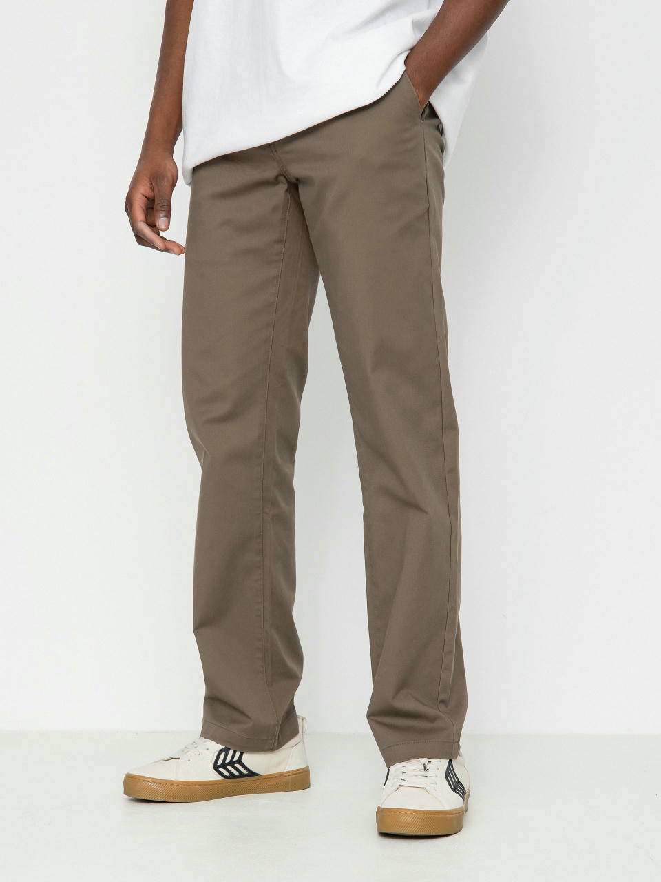 Pantaloni Volcom Frickin Modern Stret (mushroom)