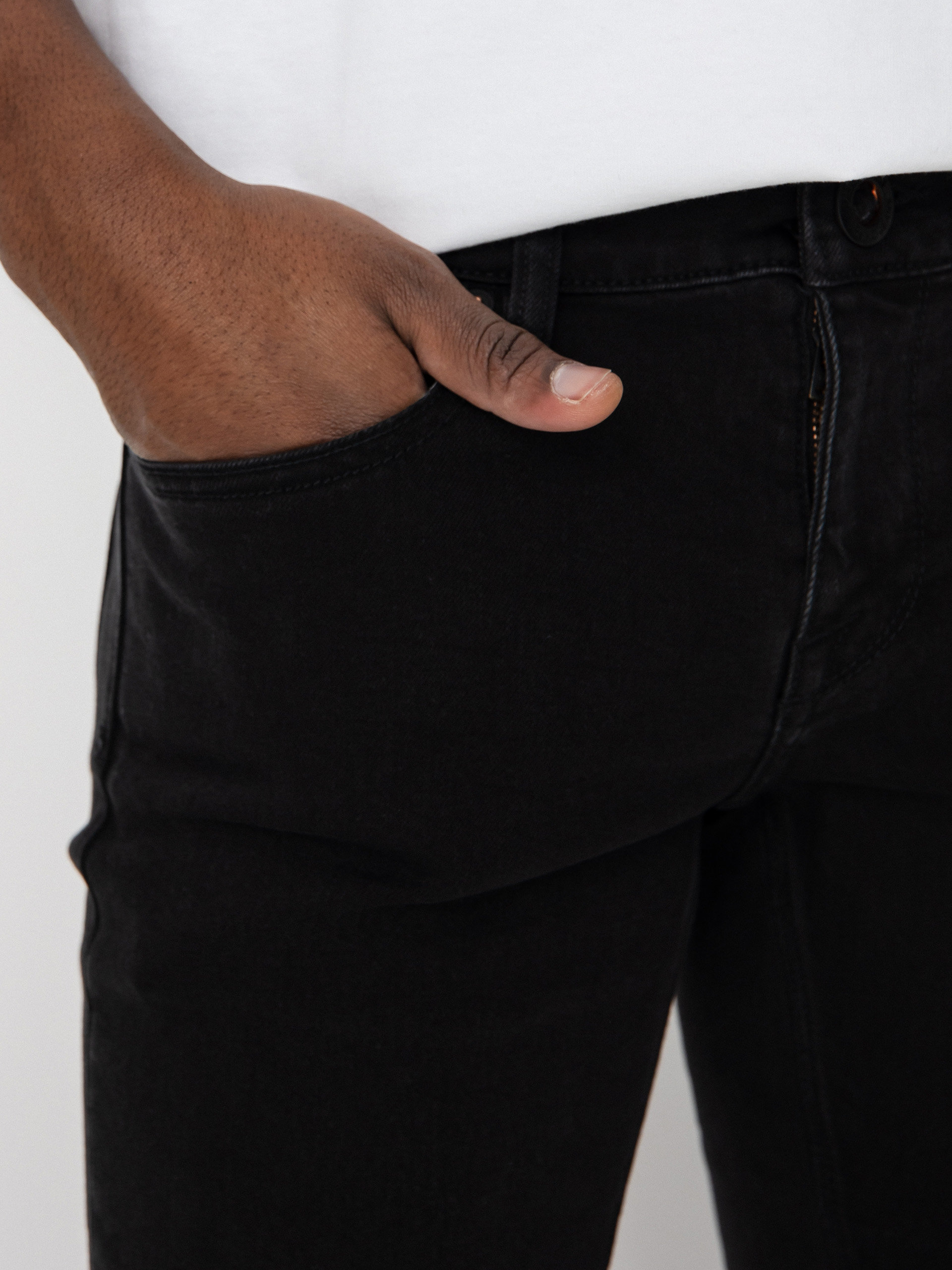 Pantaloni Volcom 2X4 Denim (black out)