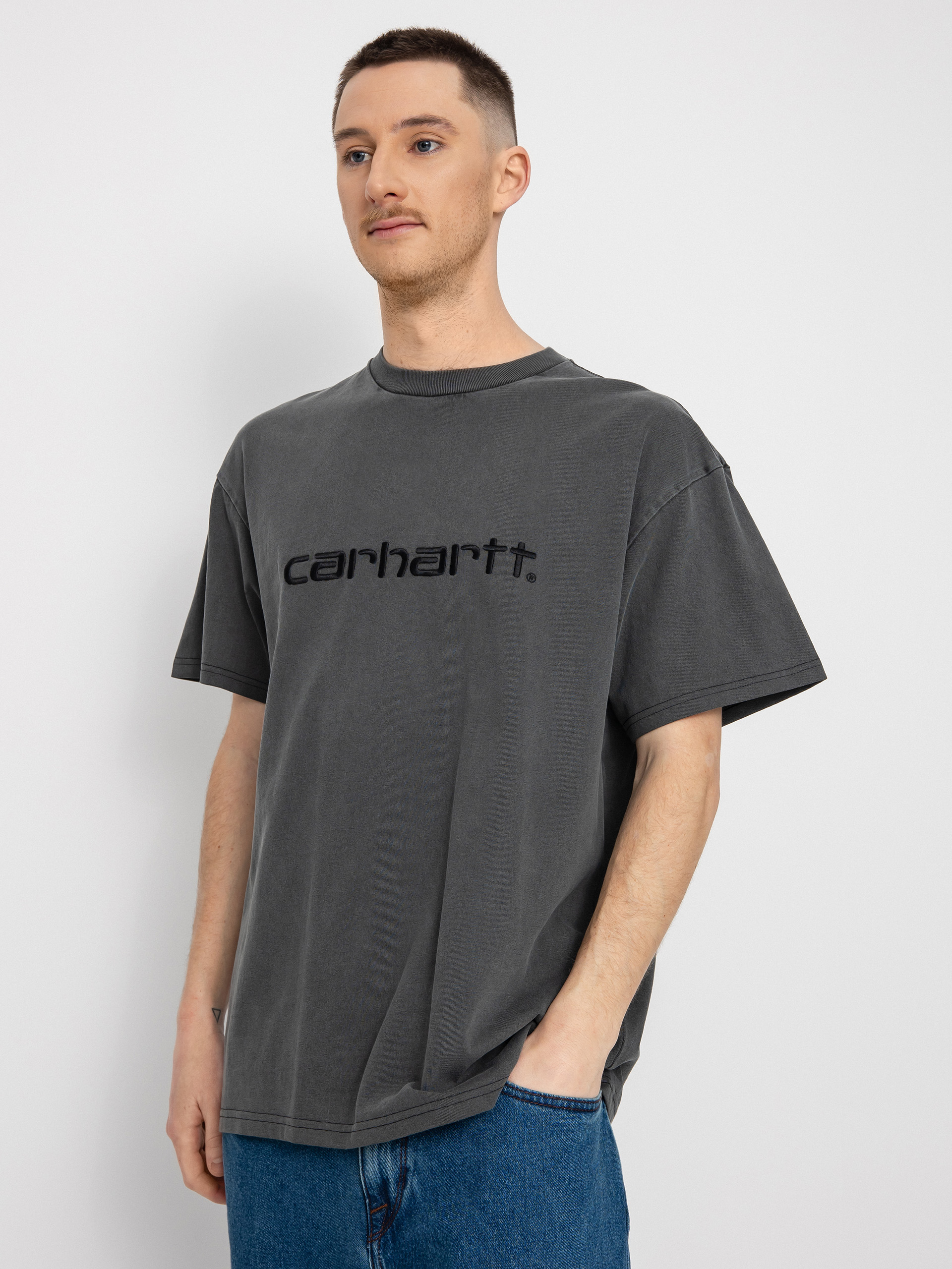 Tricou Carhartt WIP Duster (black)