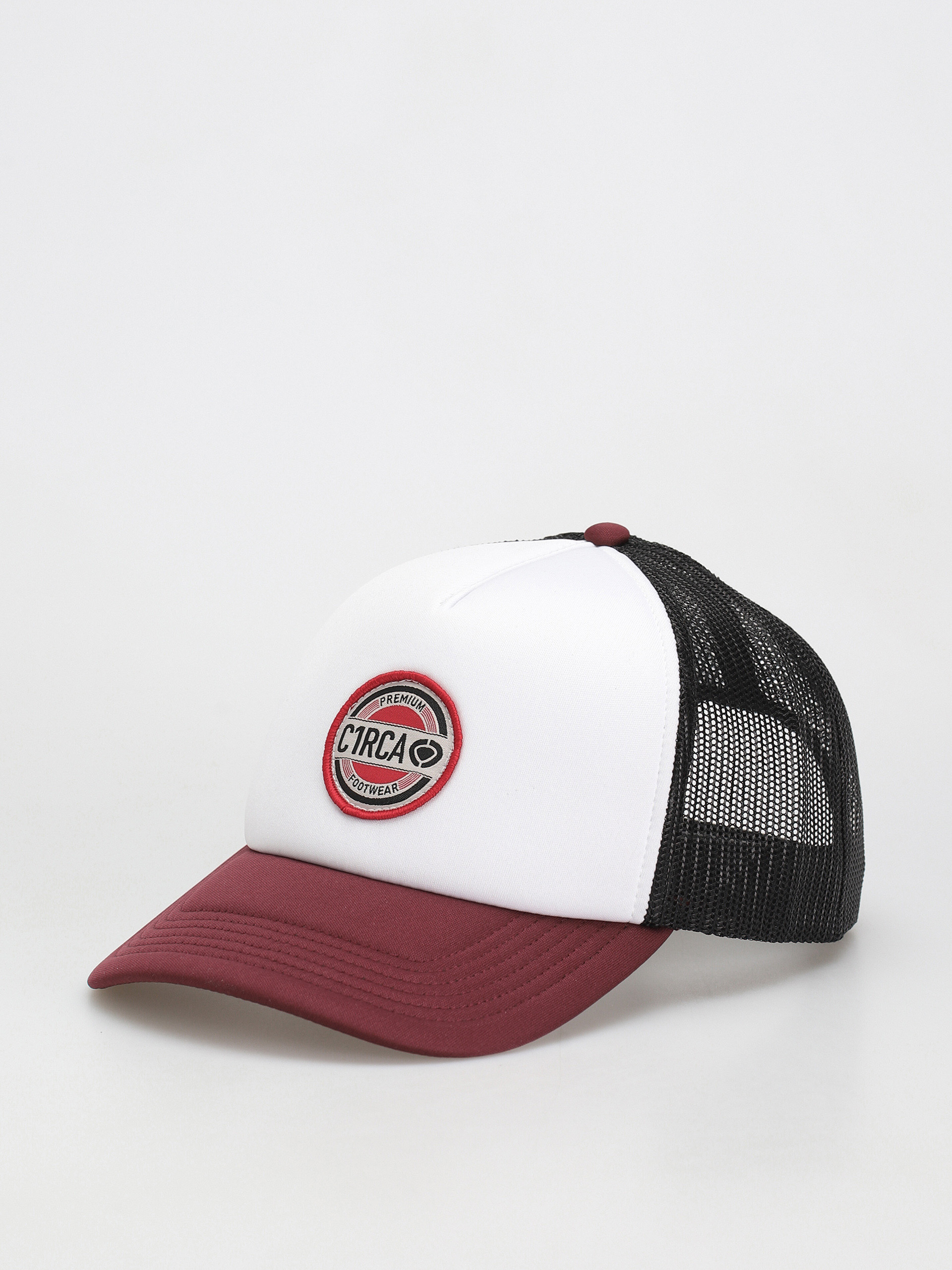 Șapcă Circa Premium Trucker (white/burgundy/black)