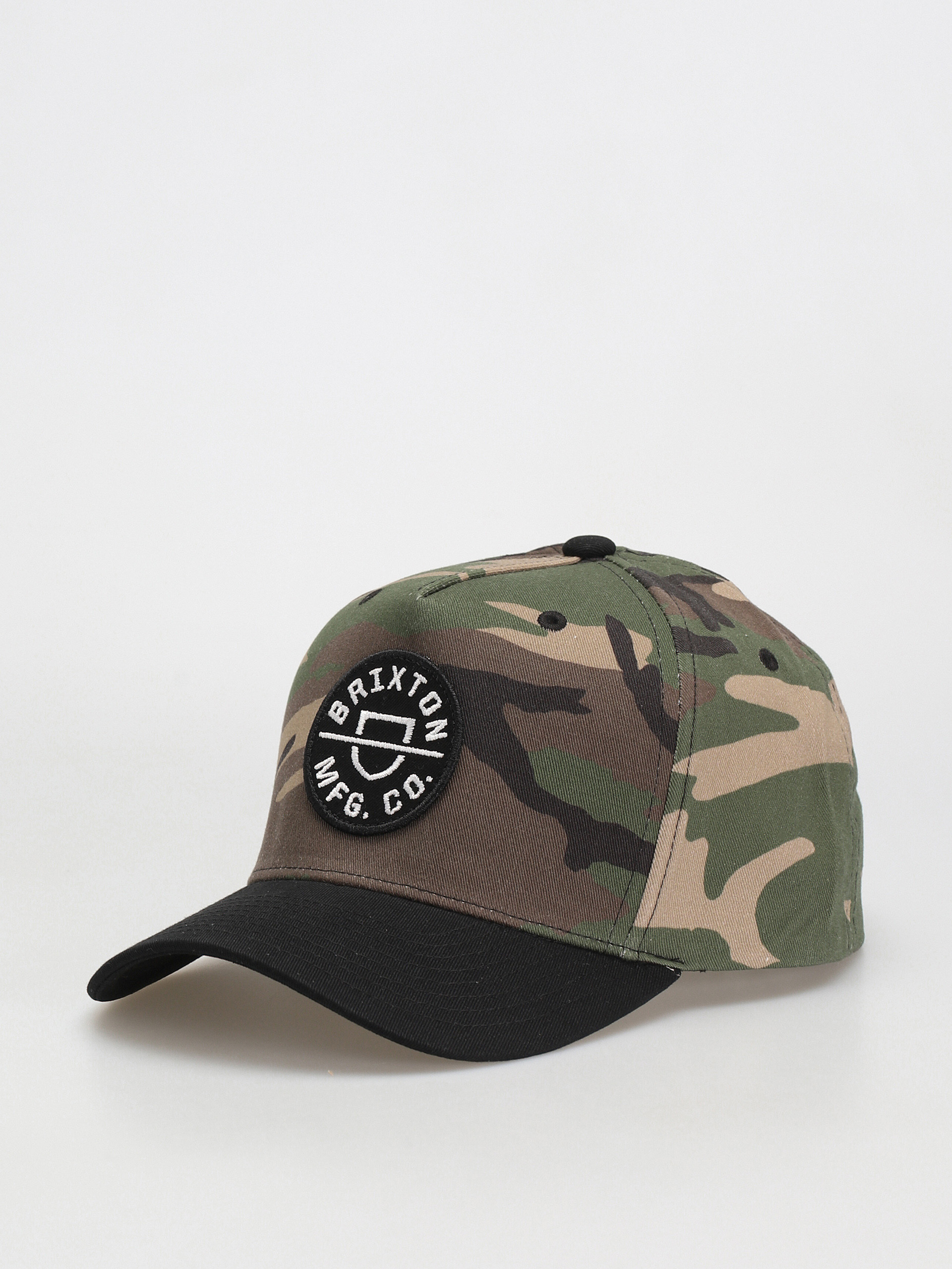 Șapcă Brixton Crest C Mp Snapback (camo surplus/black)