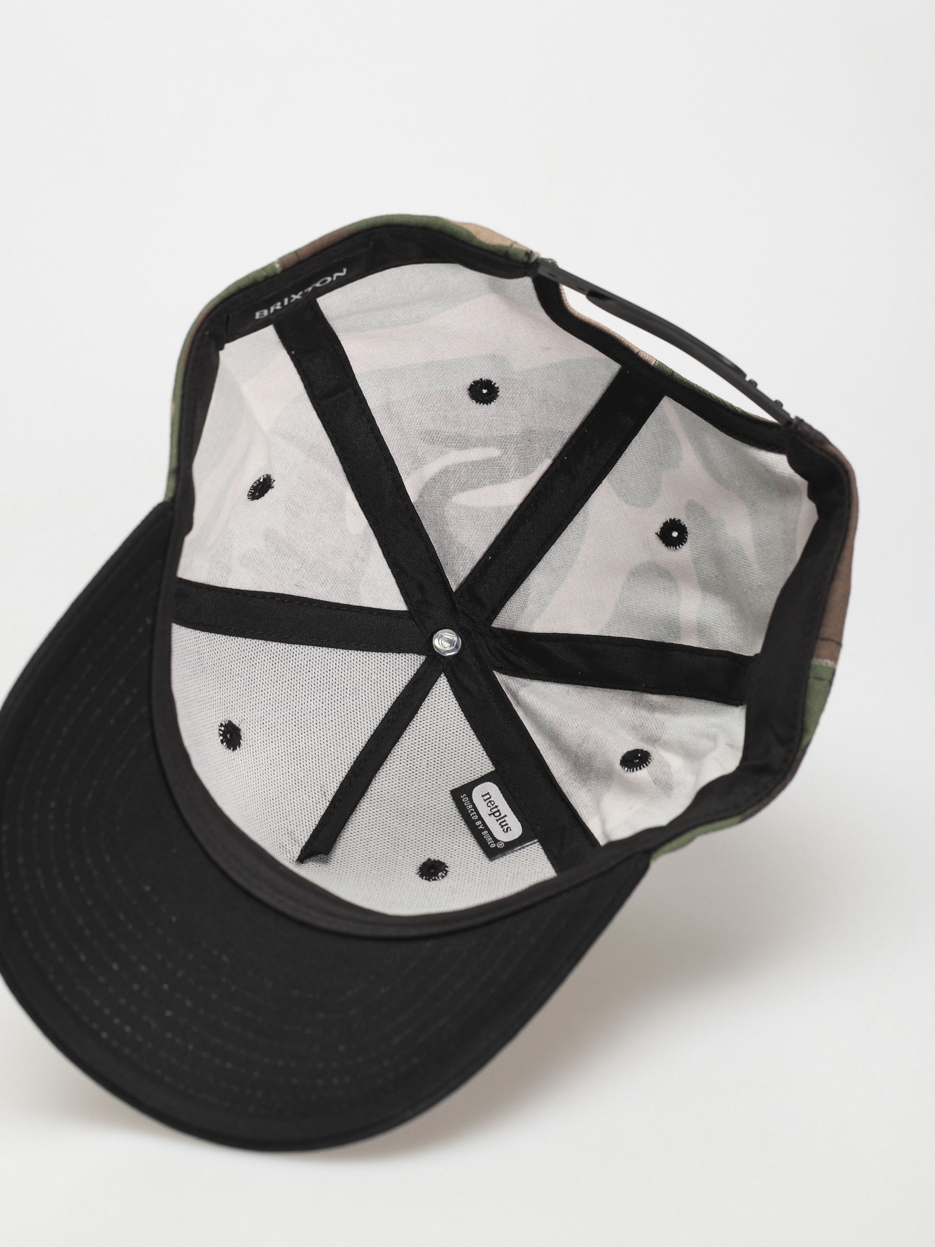 Șapcă Brixton Crest C Mp Snapback (camo surplus/black)