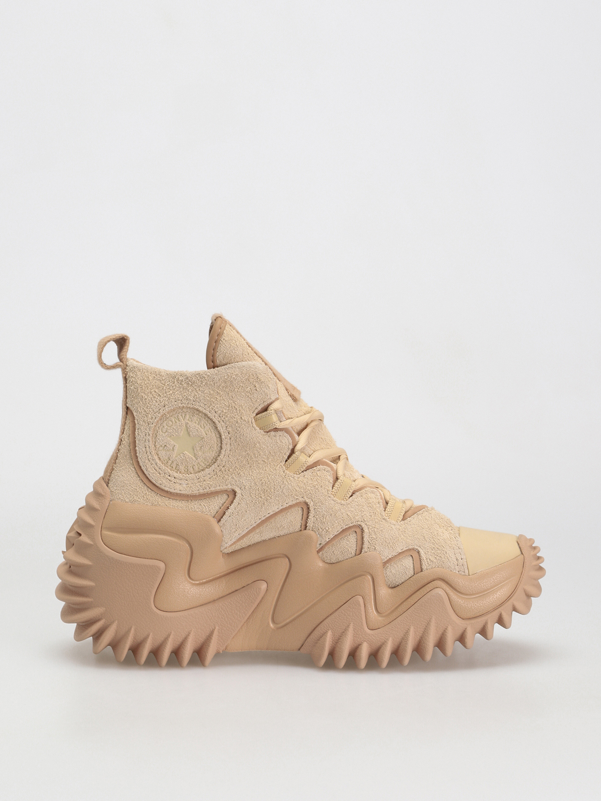 Pantofi Converse Run Star Motion CX Hi - maro (oat milk)