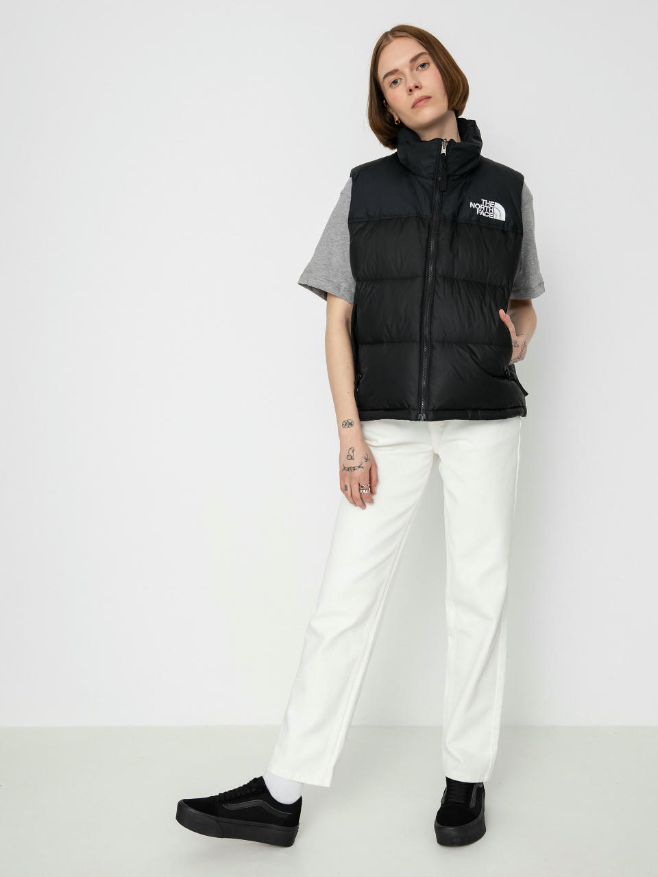 Vestă The North Face 1996 Retro Nuptse Vest Wmn (r tnf black)