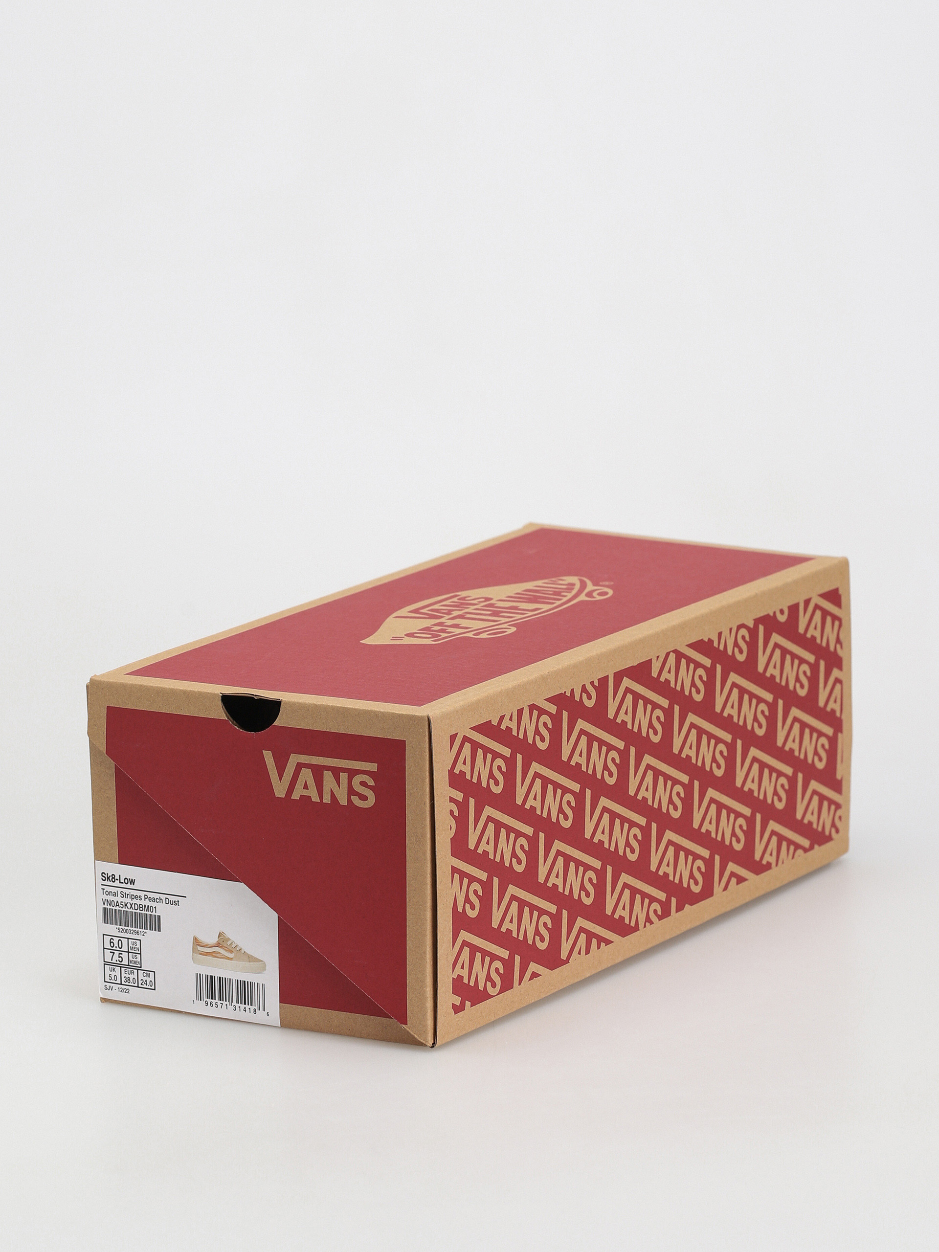 Pantofi Vans Sk8 Low Wmn (tonal stripes peach dust)