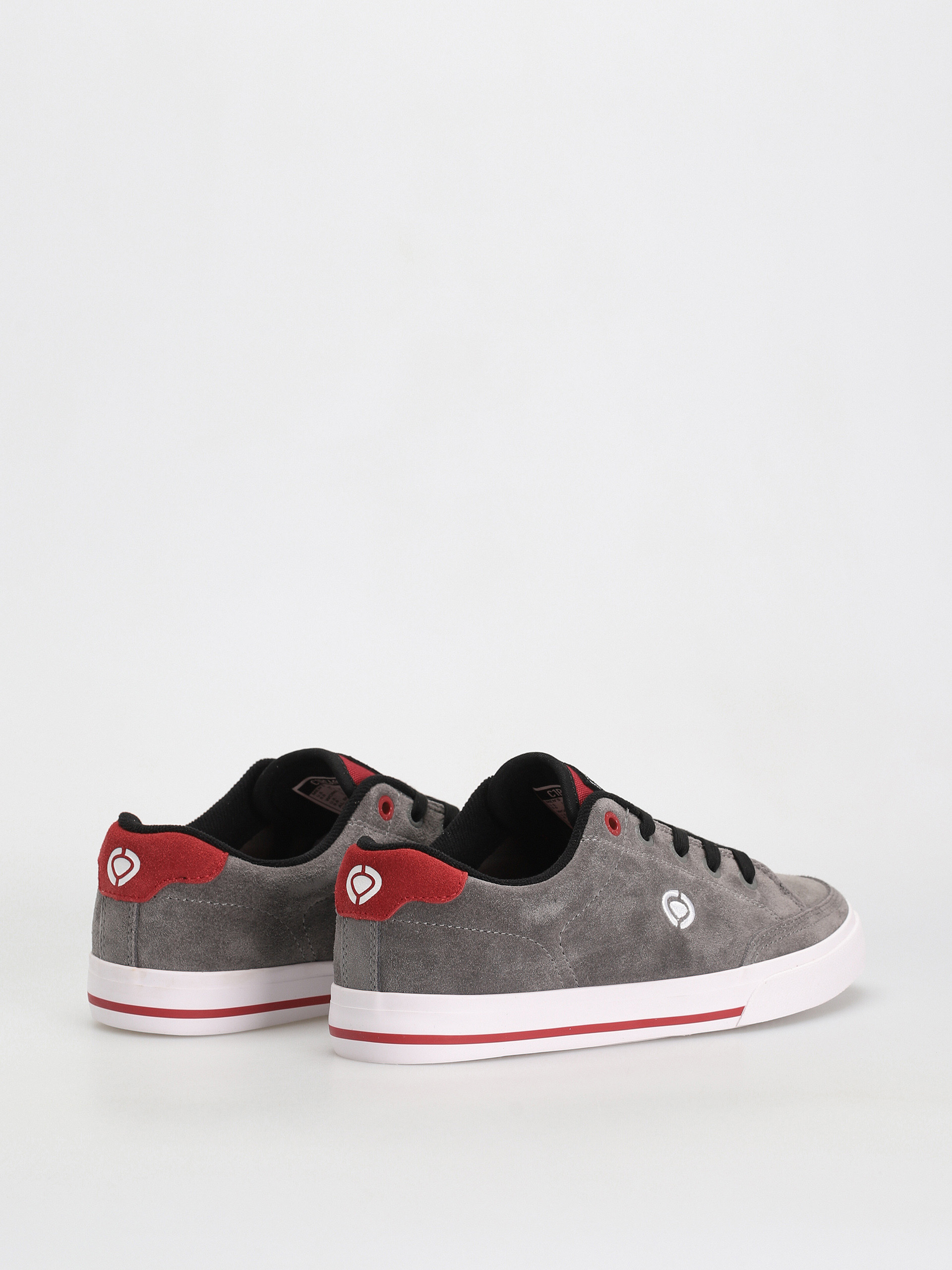 Pantofi Circa Al 50 Slim (charcoal grey/pompeian red/white)