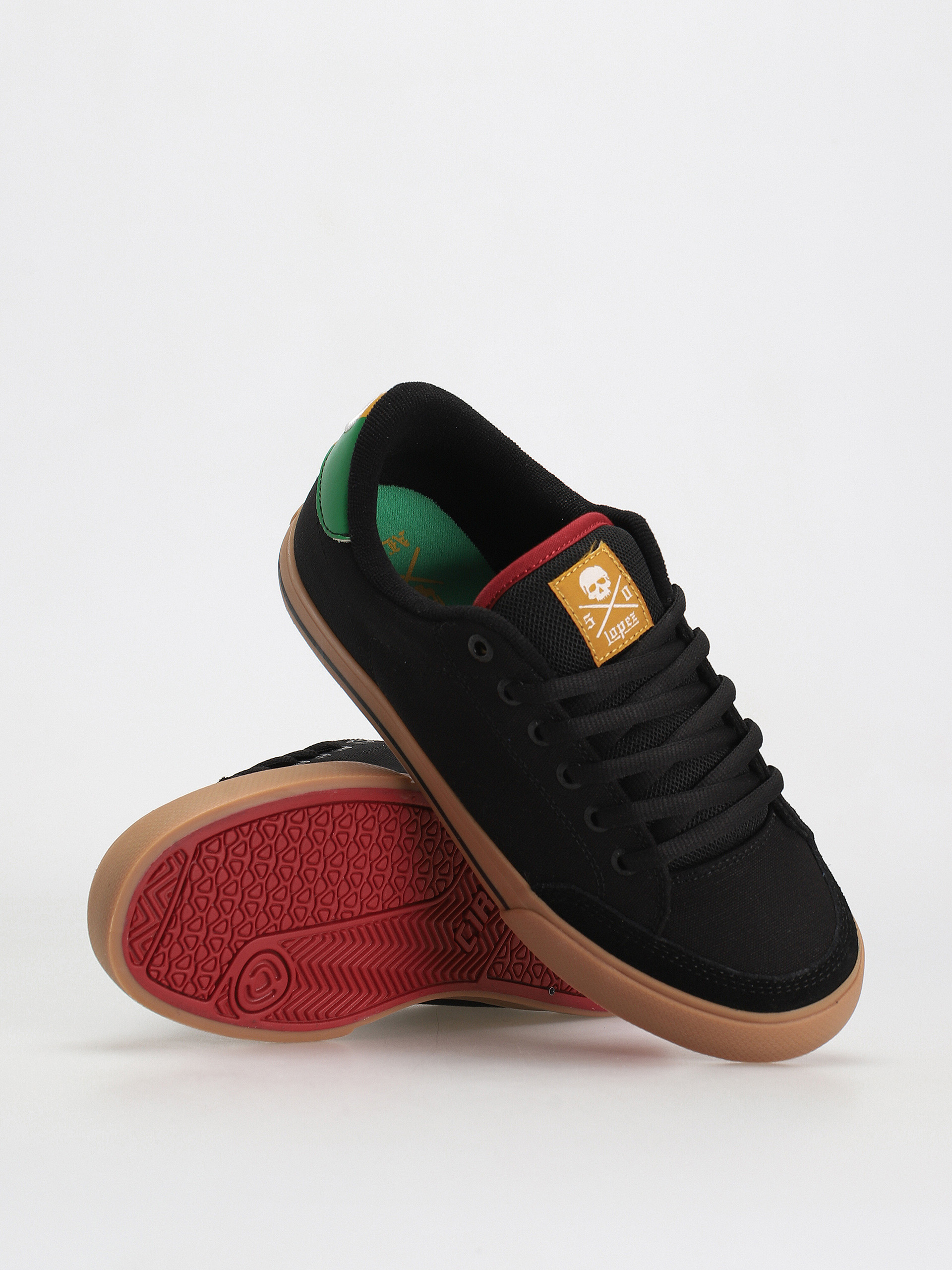 Pantofi Circa Al 50 (black/rasta/gum)