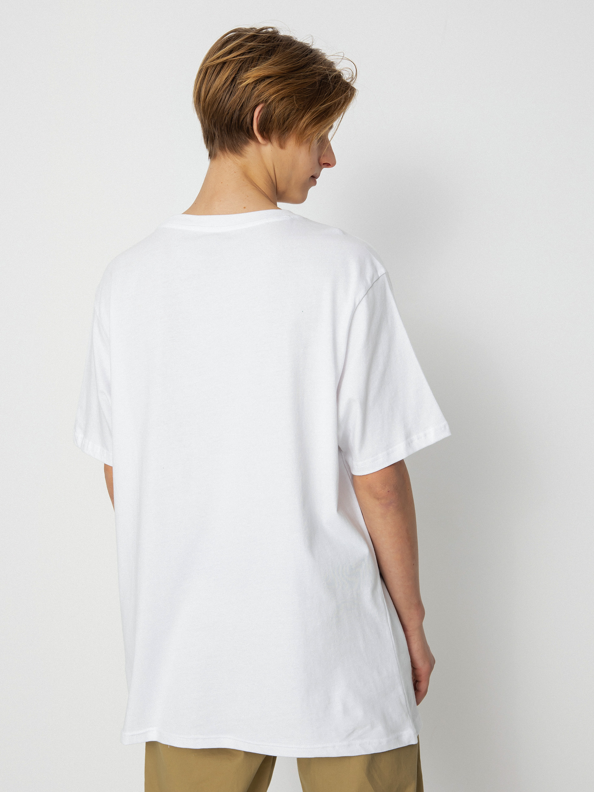 Tricou Element Basic Pocket Label (optic white)