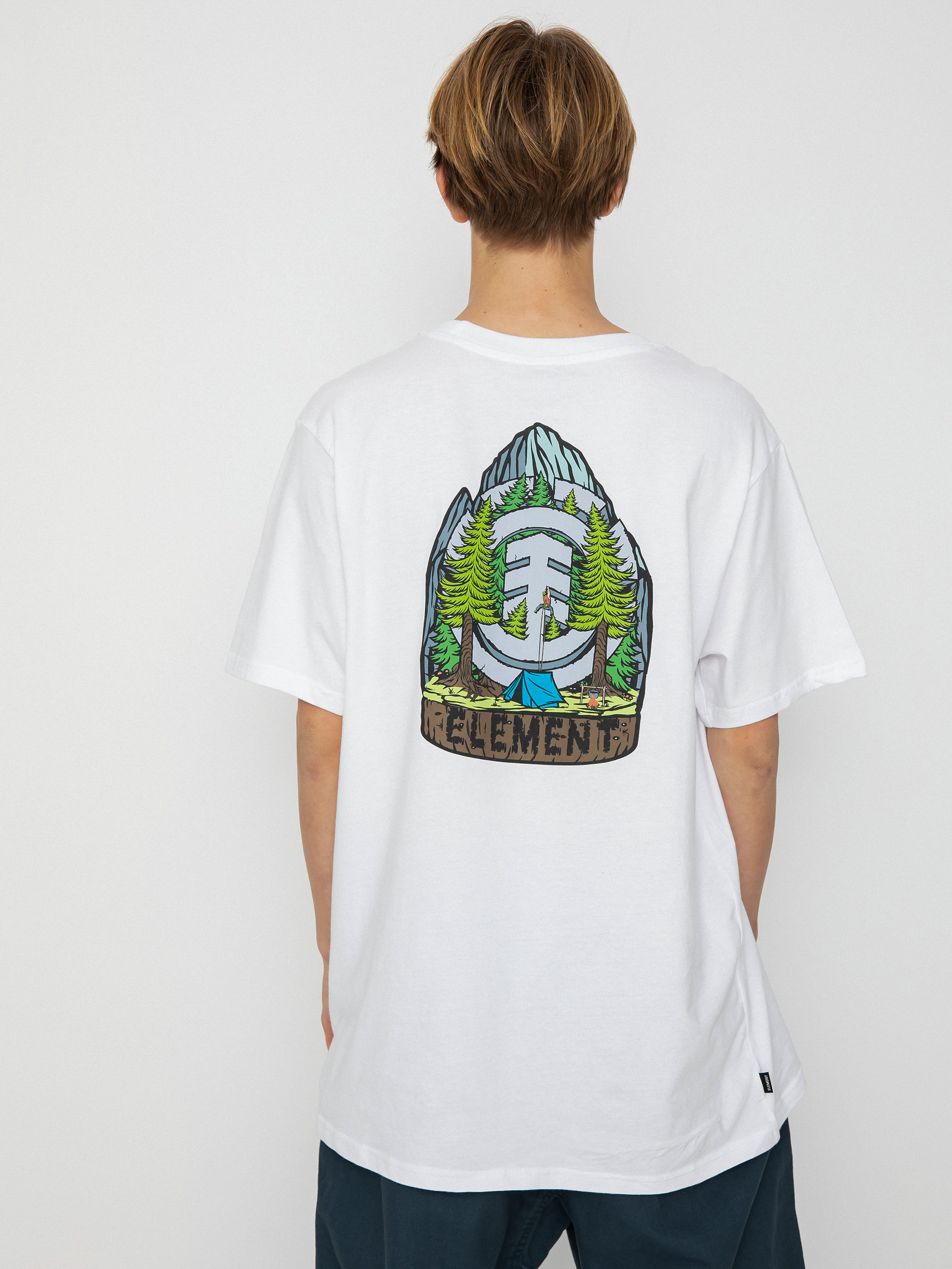Tricou Element Aconca Icon (optic white)
