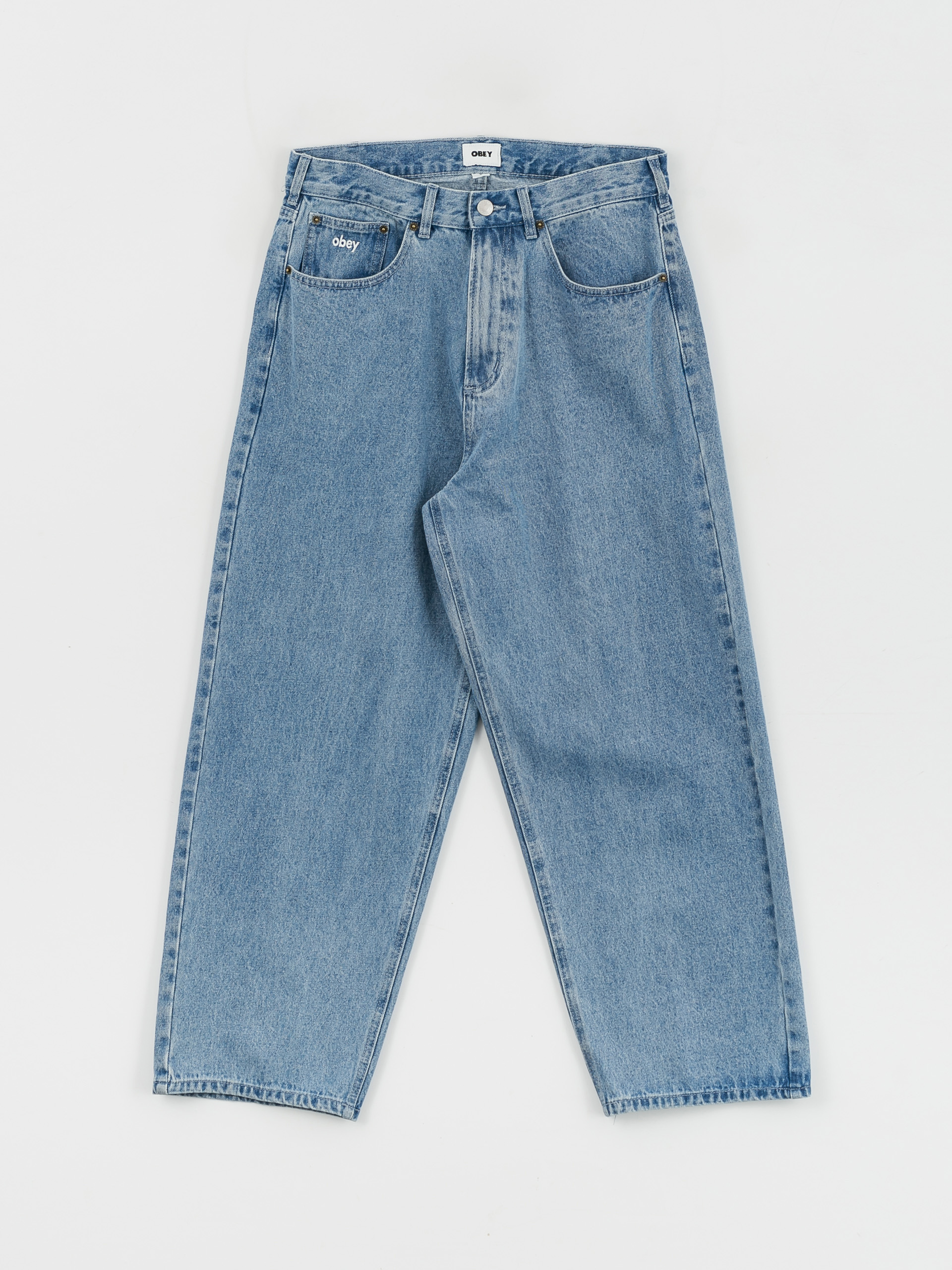 Pantaloni OBEY Bigwig (light indigo)