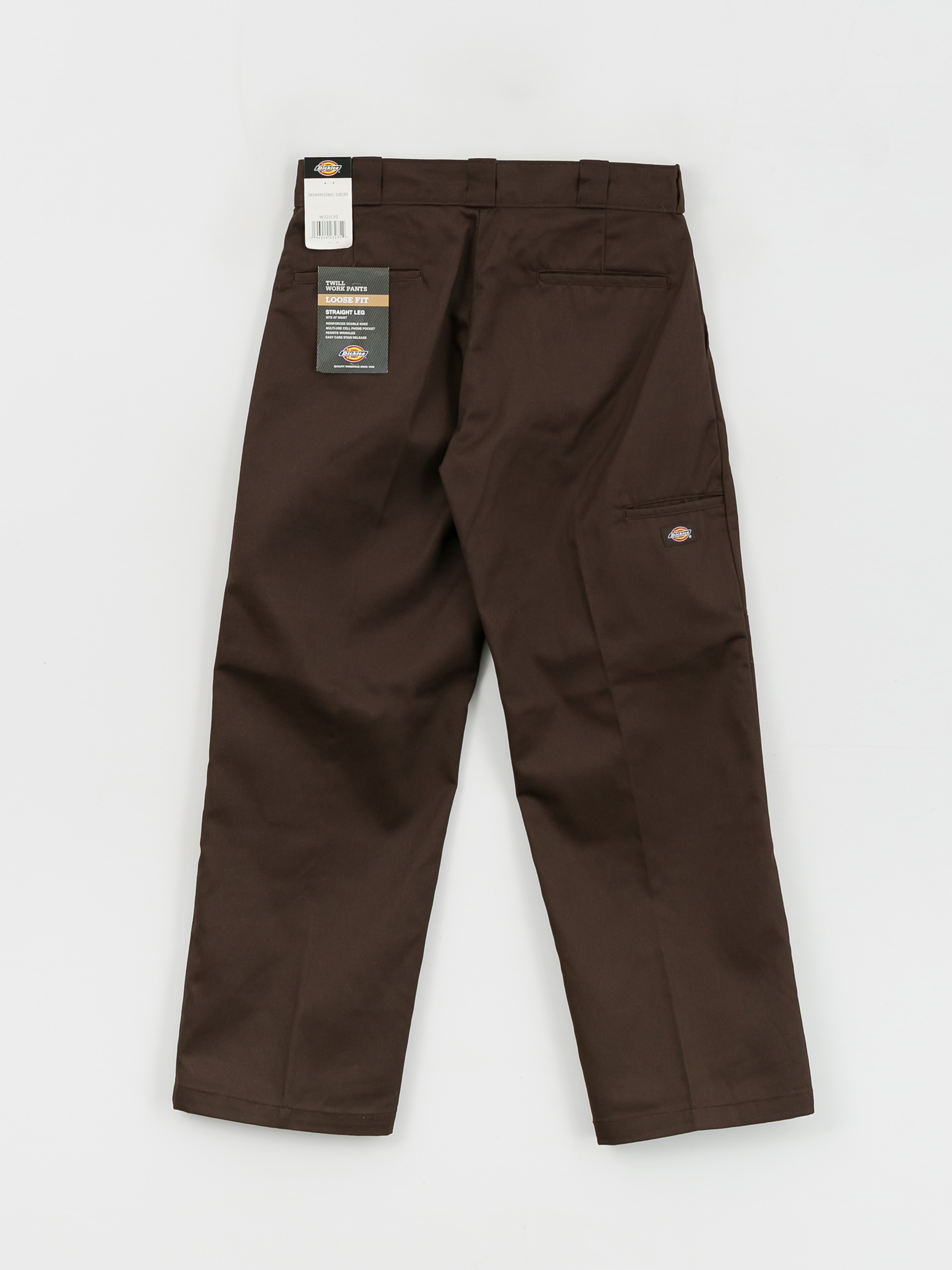 Pantaloni Dickies Double Knee (dark brown)