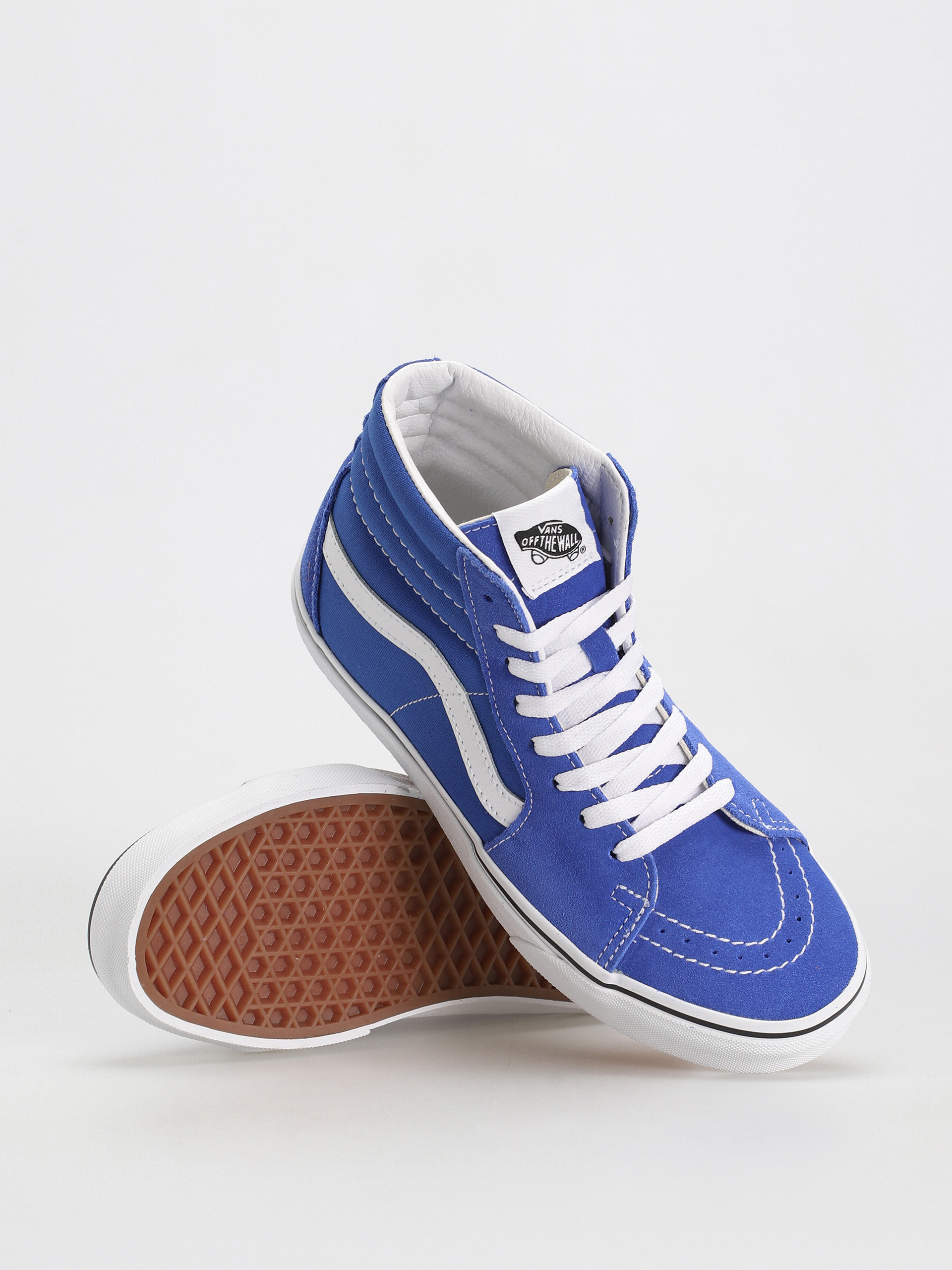 Pantofi Vans Sk8 Hi (color theory dazzling blue)