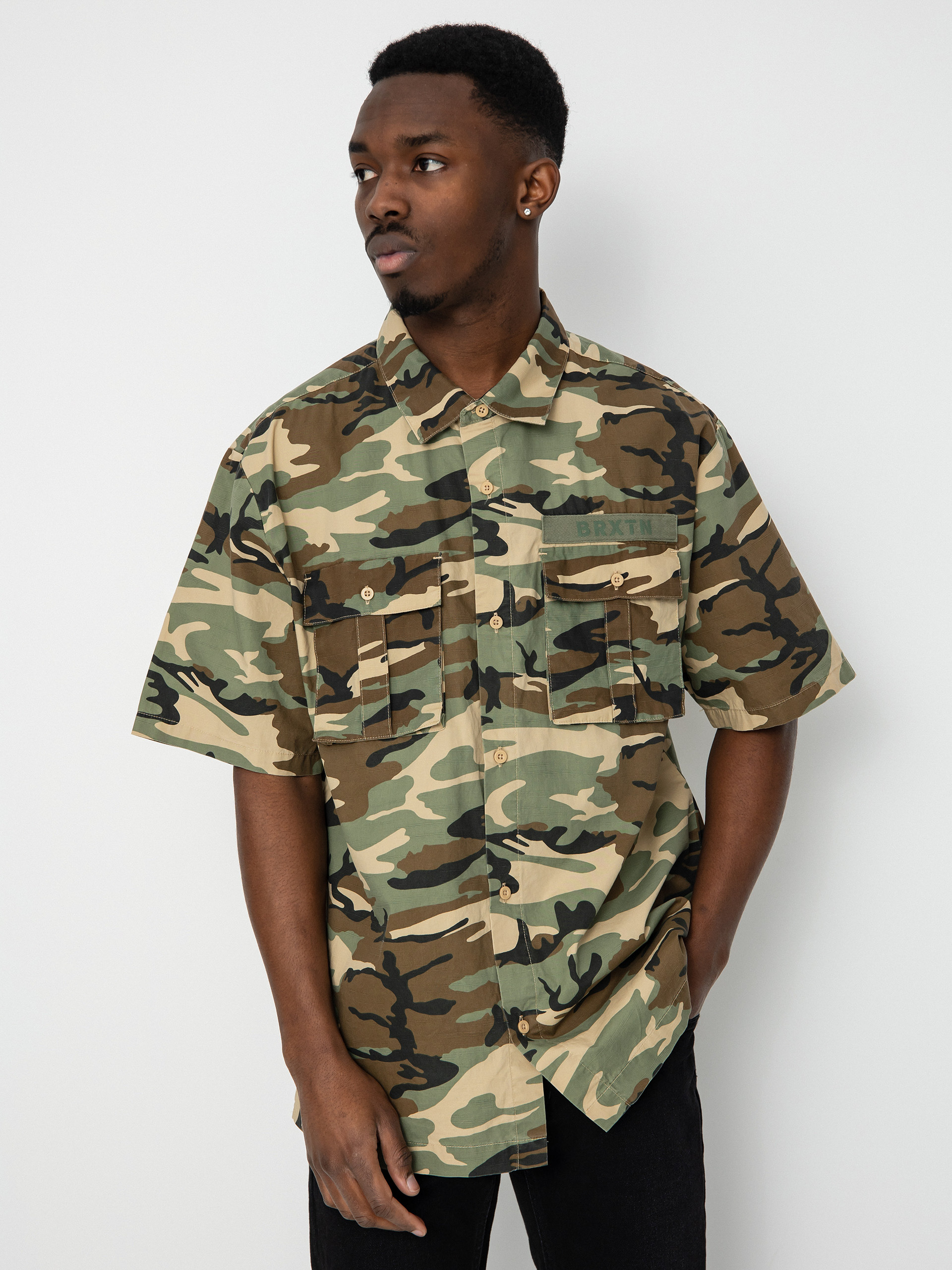 Cămașă Brixton Surplus (camo surplus)