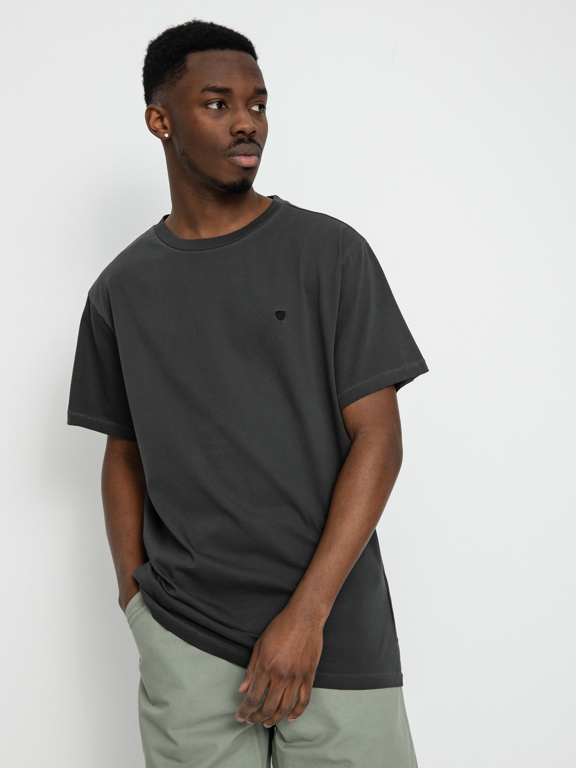 Tricou Brixton Vintage Reserve (black vintage wash)