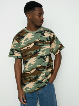 Tricou Brixton Vintage Reserve (camo vintage wash)