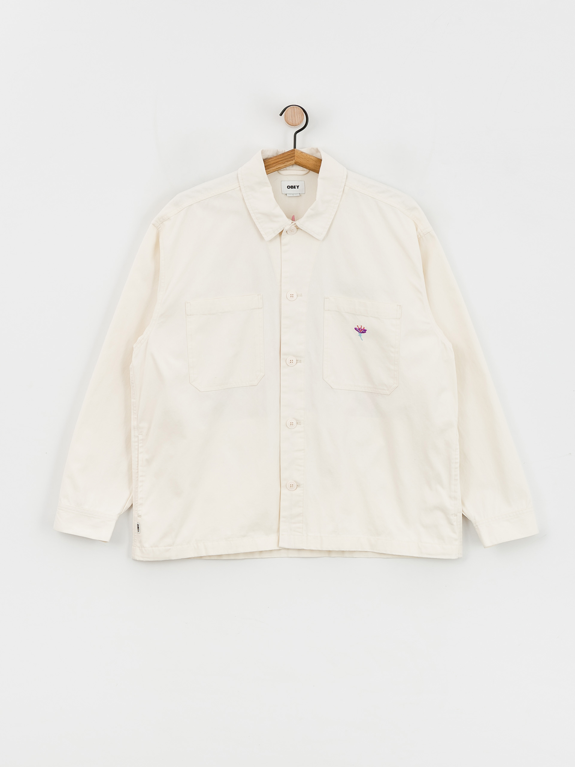 Geacă OBEY Contrast (unbleached)