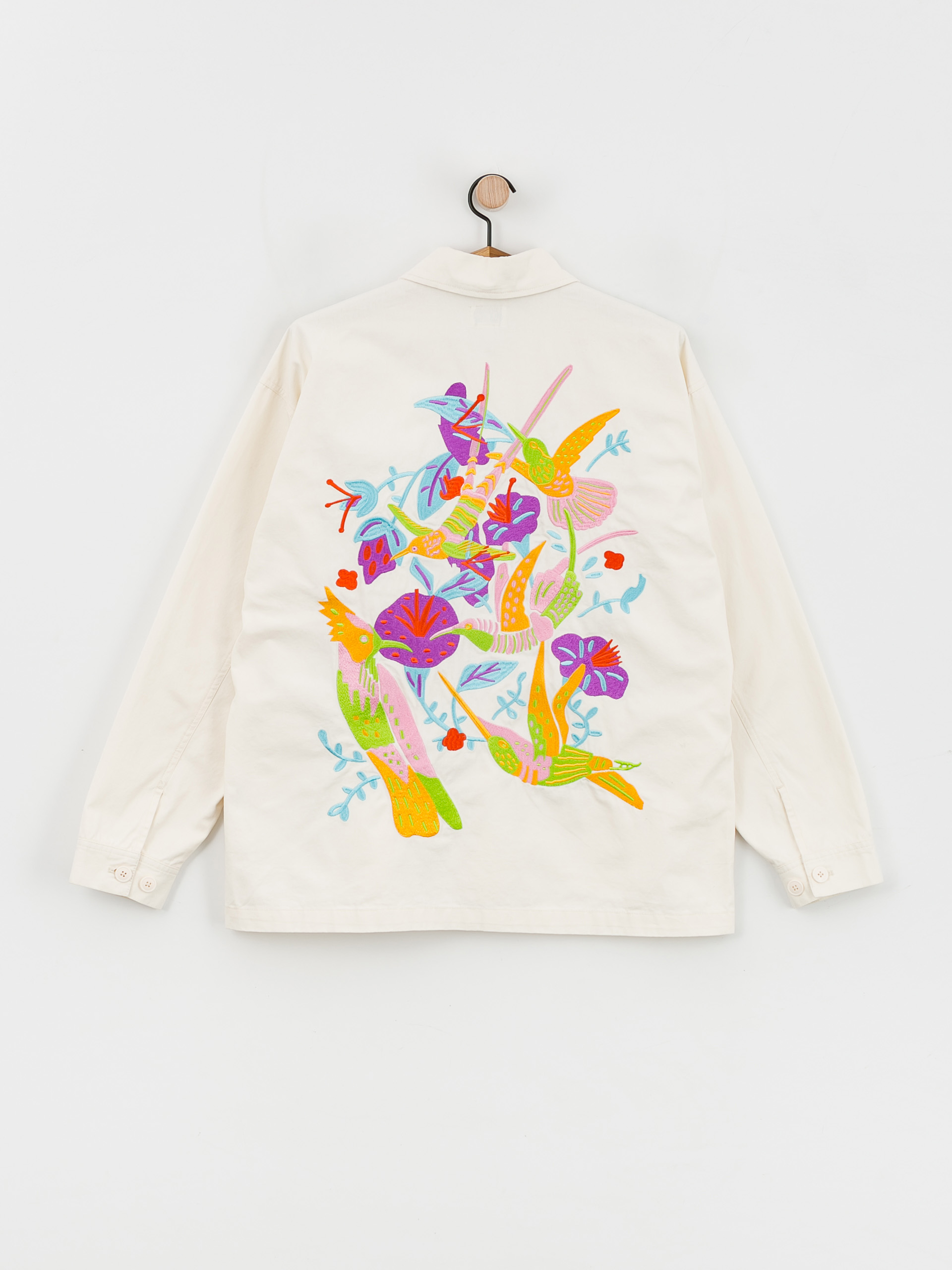 Geacă OBEY Contrast (unbleached)