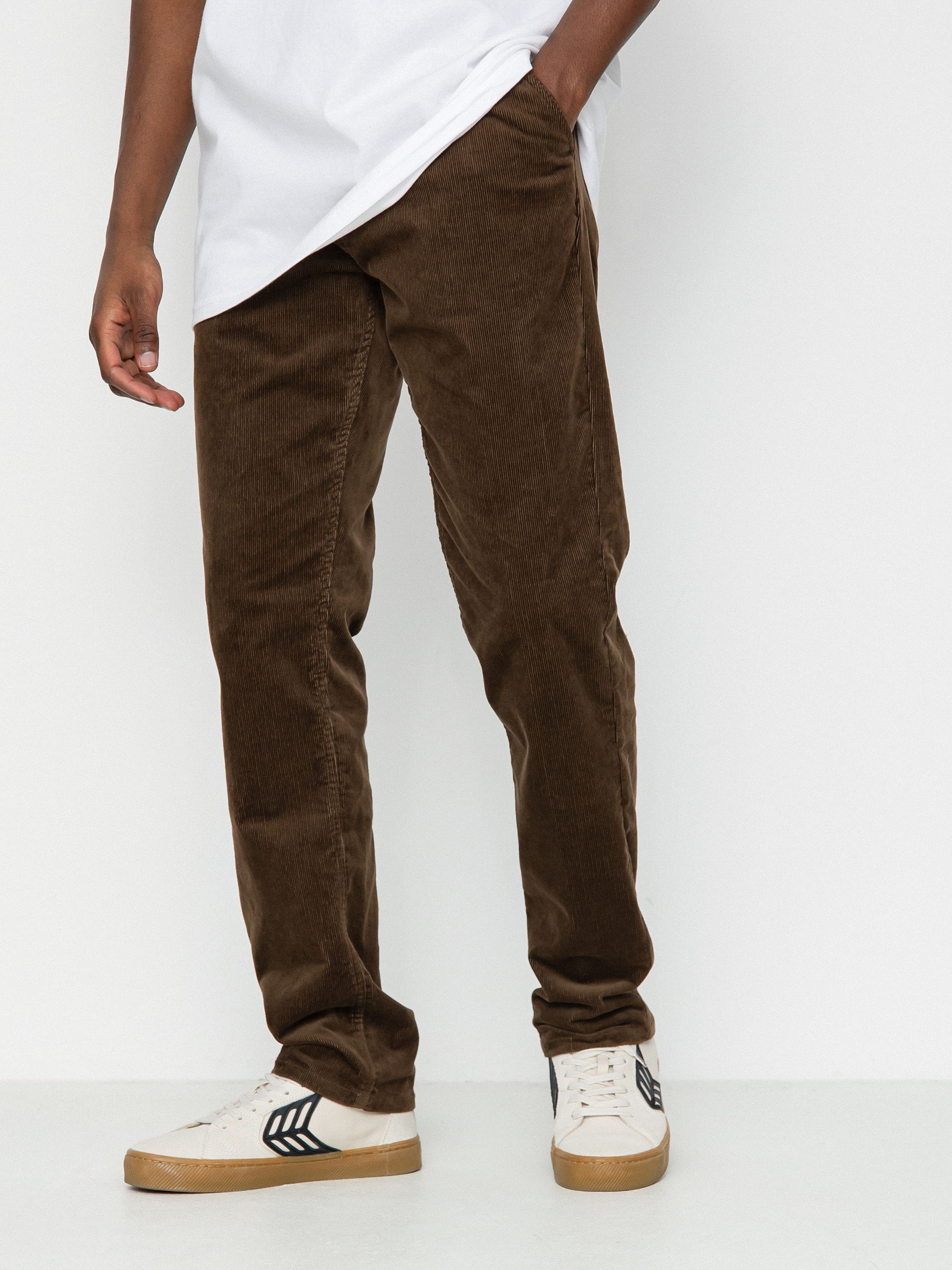 Pantaloni Brixton Choice Chino Regular (dark earth cord)