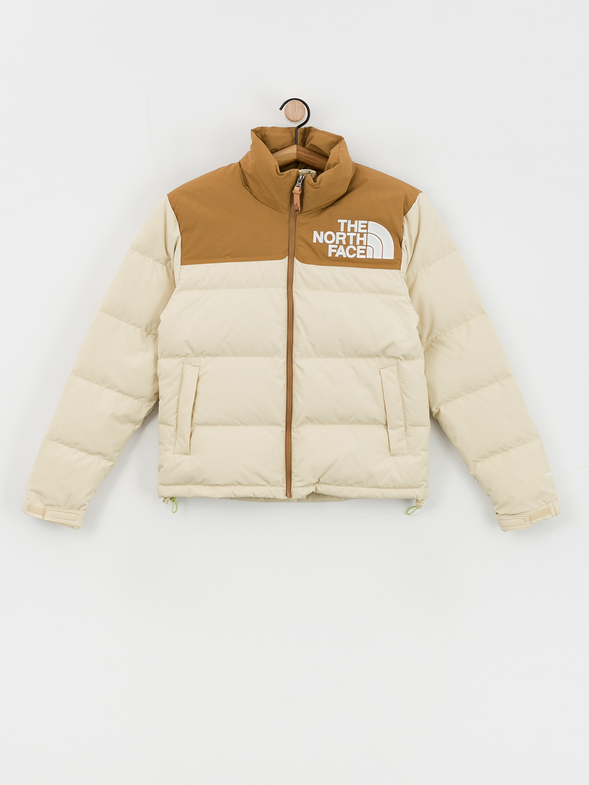 Geacă The North Face 92 Low-Fi Hi-Tek Nuptse Wmn (gravel/utility brown)