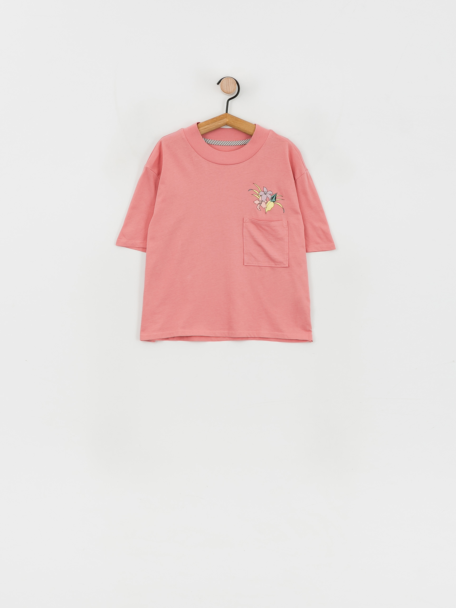 Tricou Volcom Pocket Dial Wmn (desert pink)