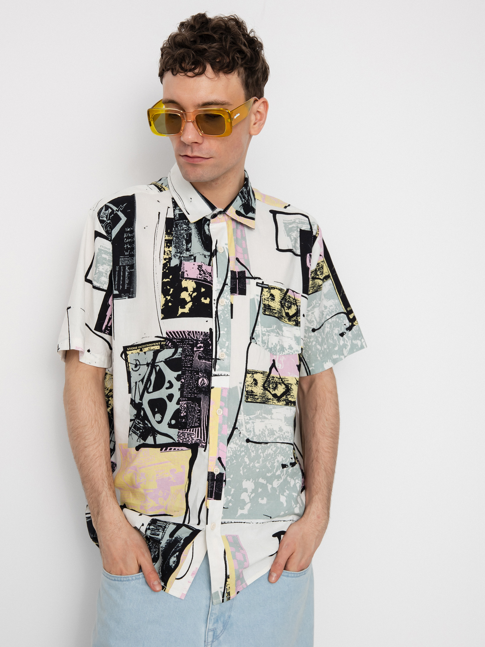 Cămașă Volcom V Ent Lp (whitecap grey)