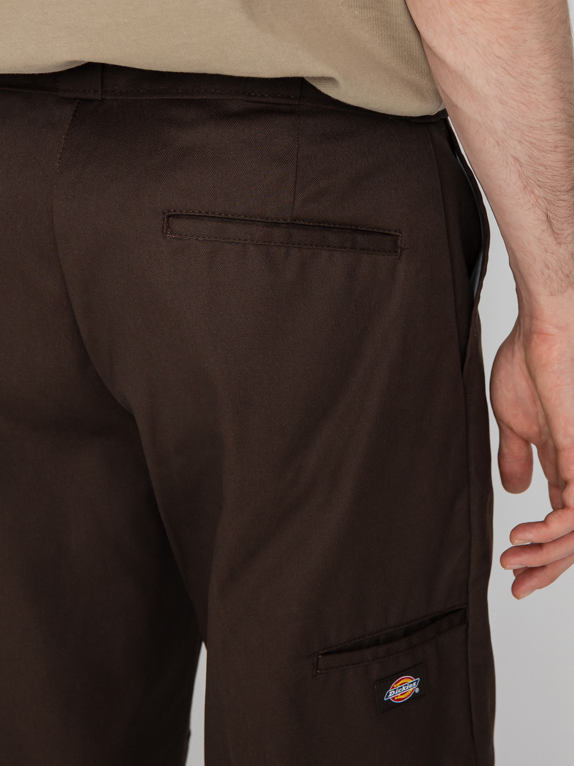 Pantaloni Dickies Double Knee (dark brown)