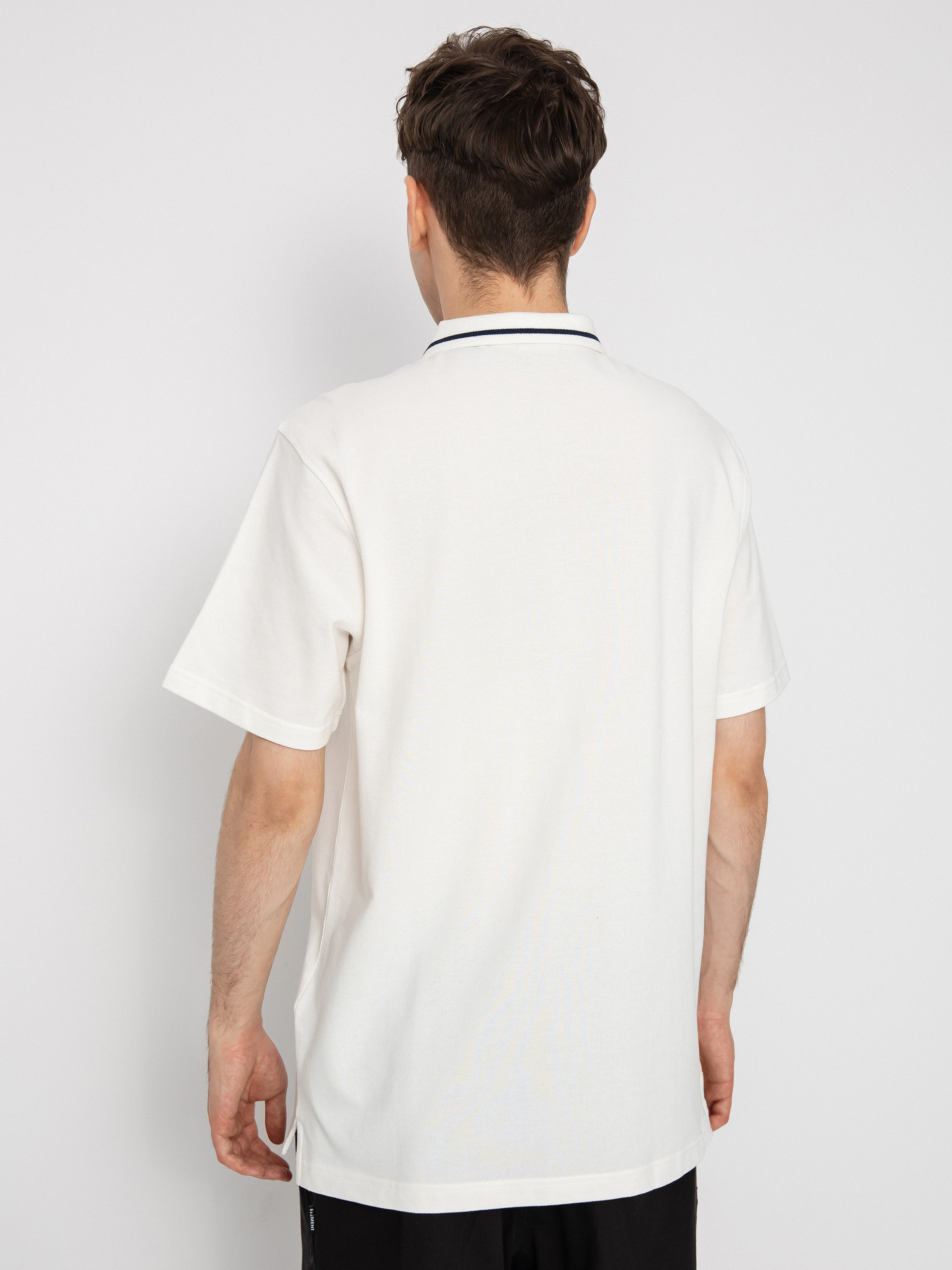Tricou polo Element Myloh (off white)