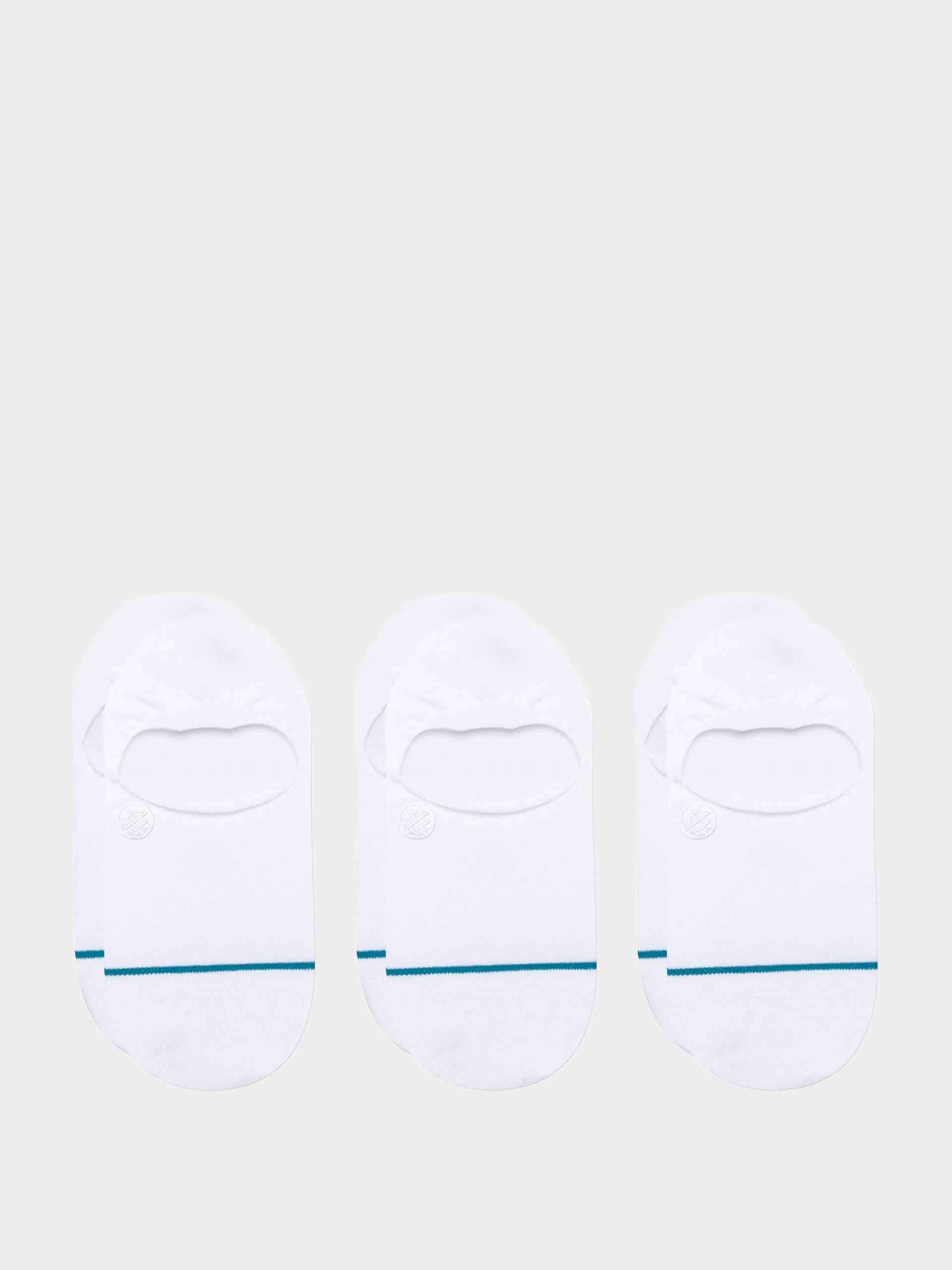 u0218osete Stance Icon No Show 3 Pack (white)