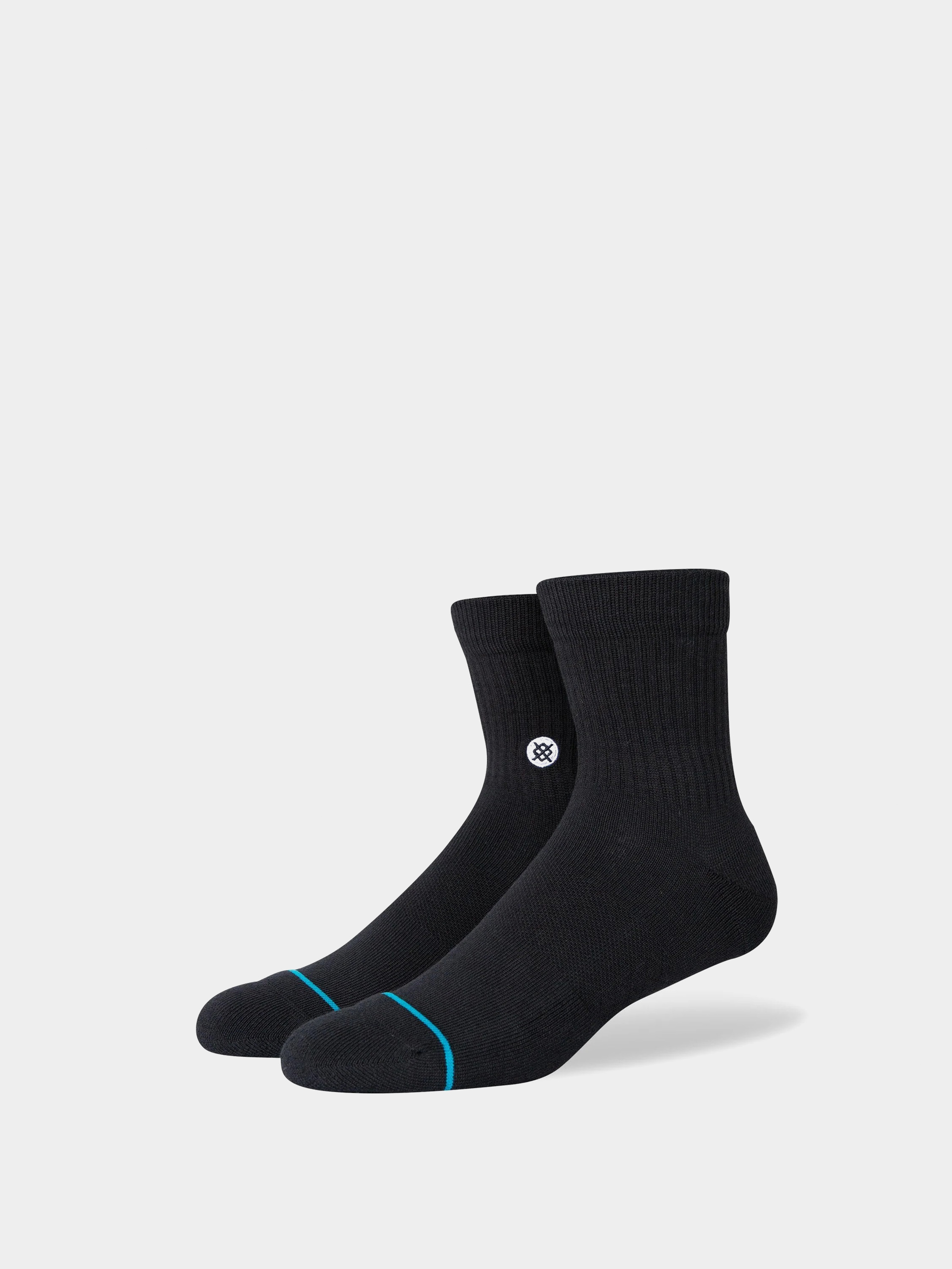 Șosete Stance Icon Quarter 3 Pack (black)