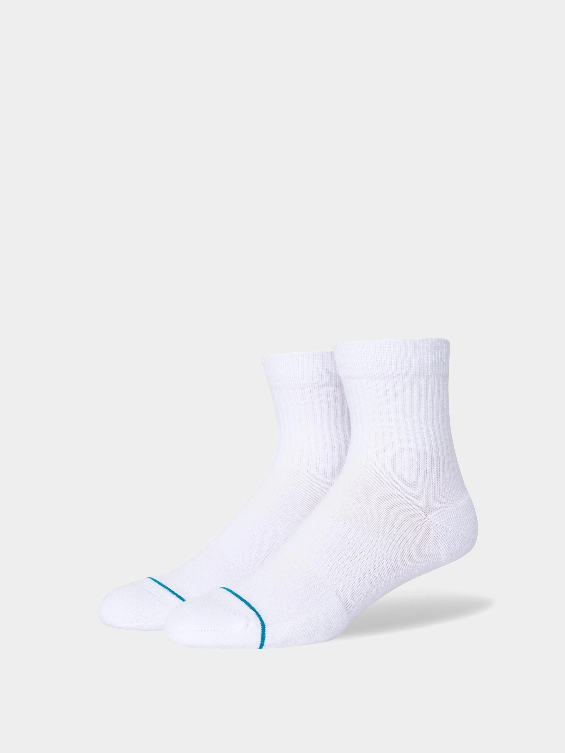 Șosete Stance Icon Quarter 3 Pack (white)