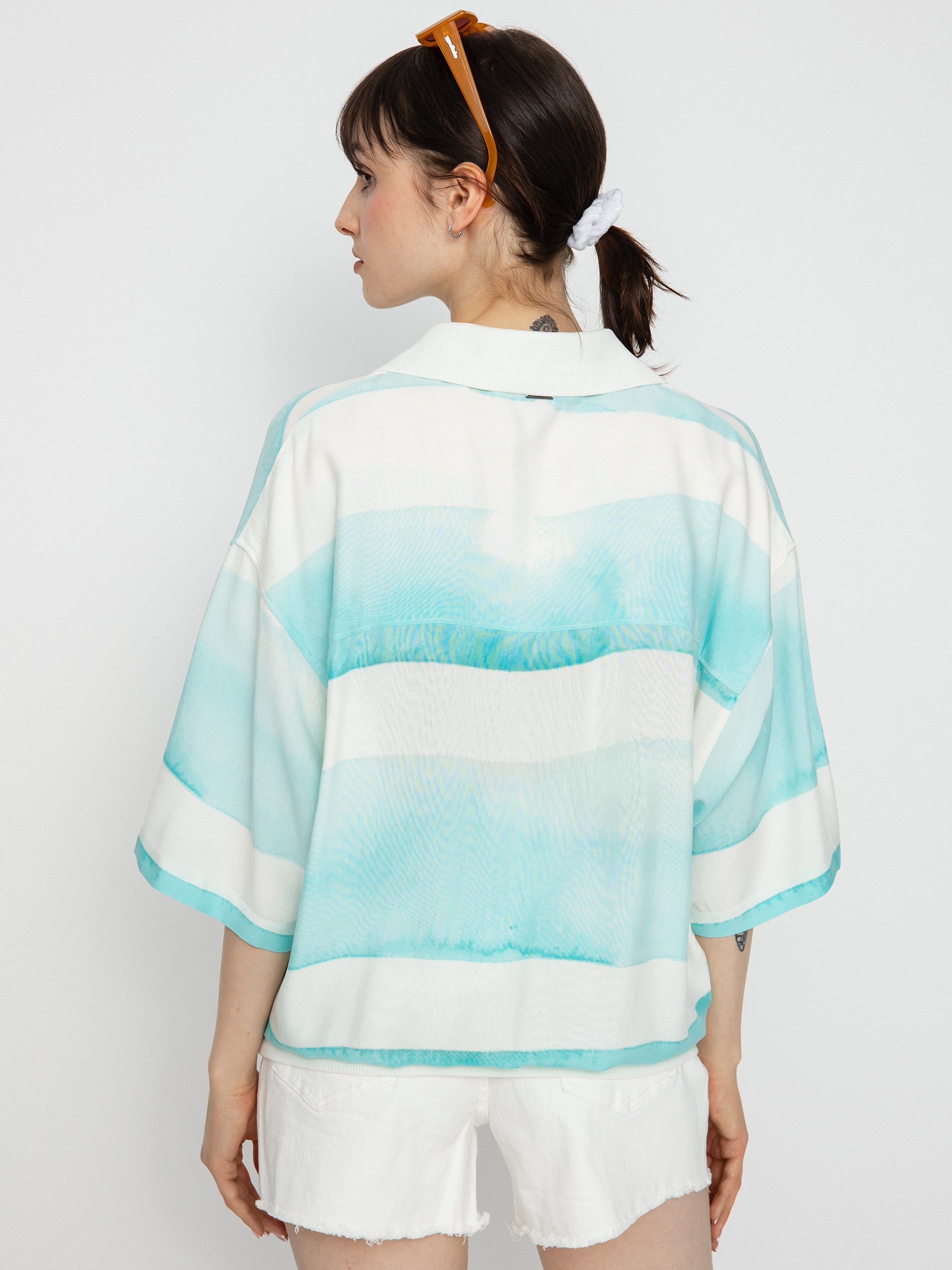 Cămașă Volcom Stay Stripes Wmn (pale aqua)
