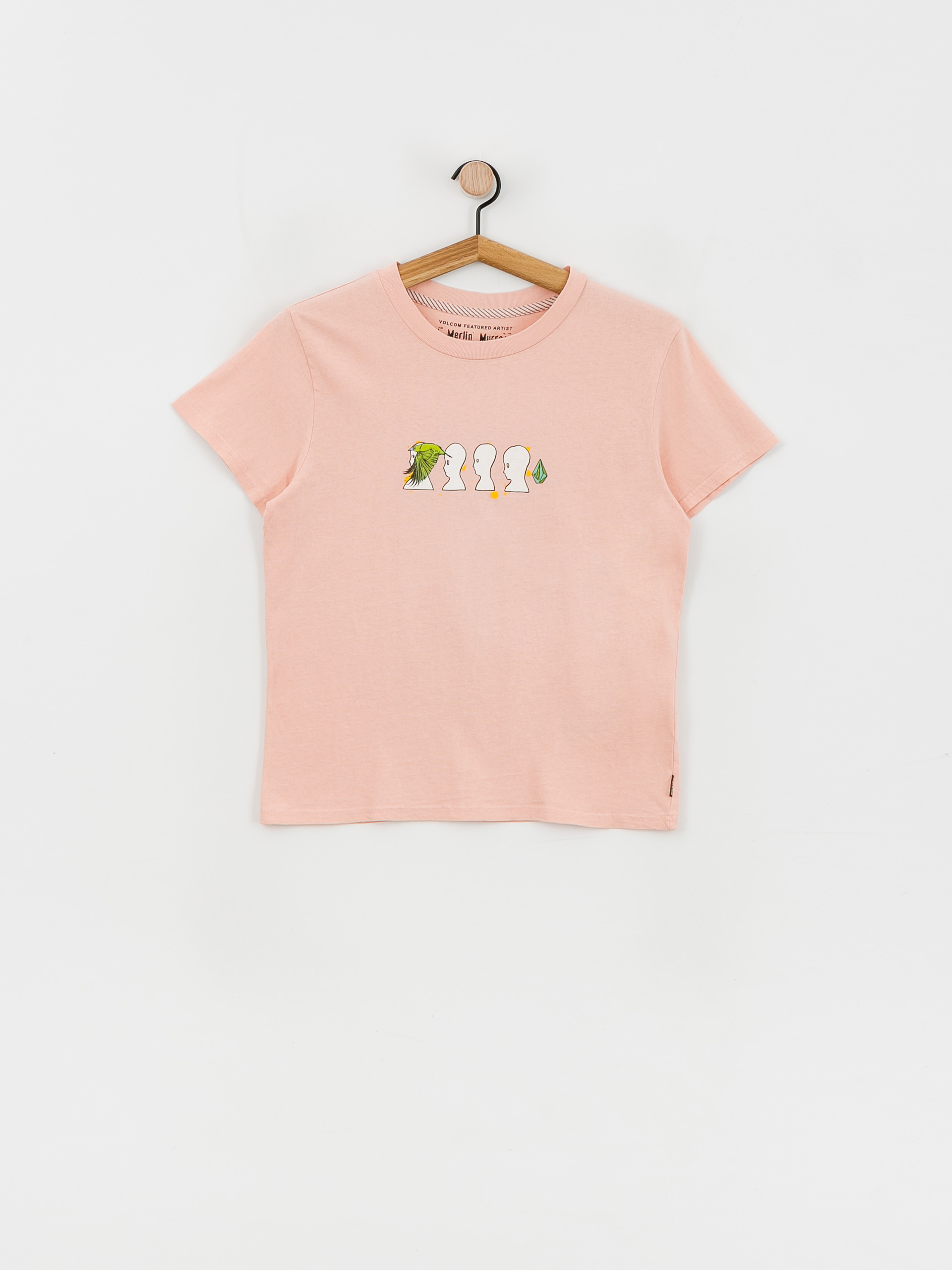 Tricou Volcom Fa Ed Merlin Murray Wmn (melon)