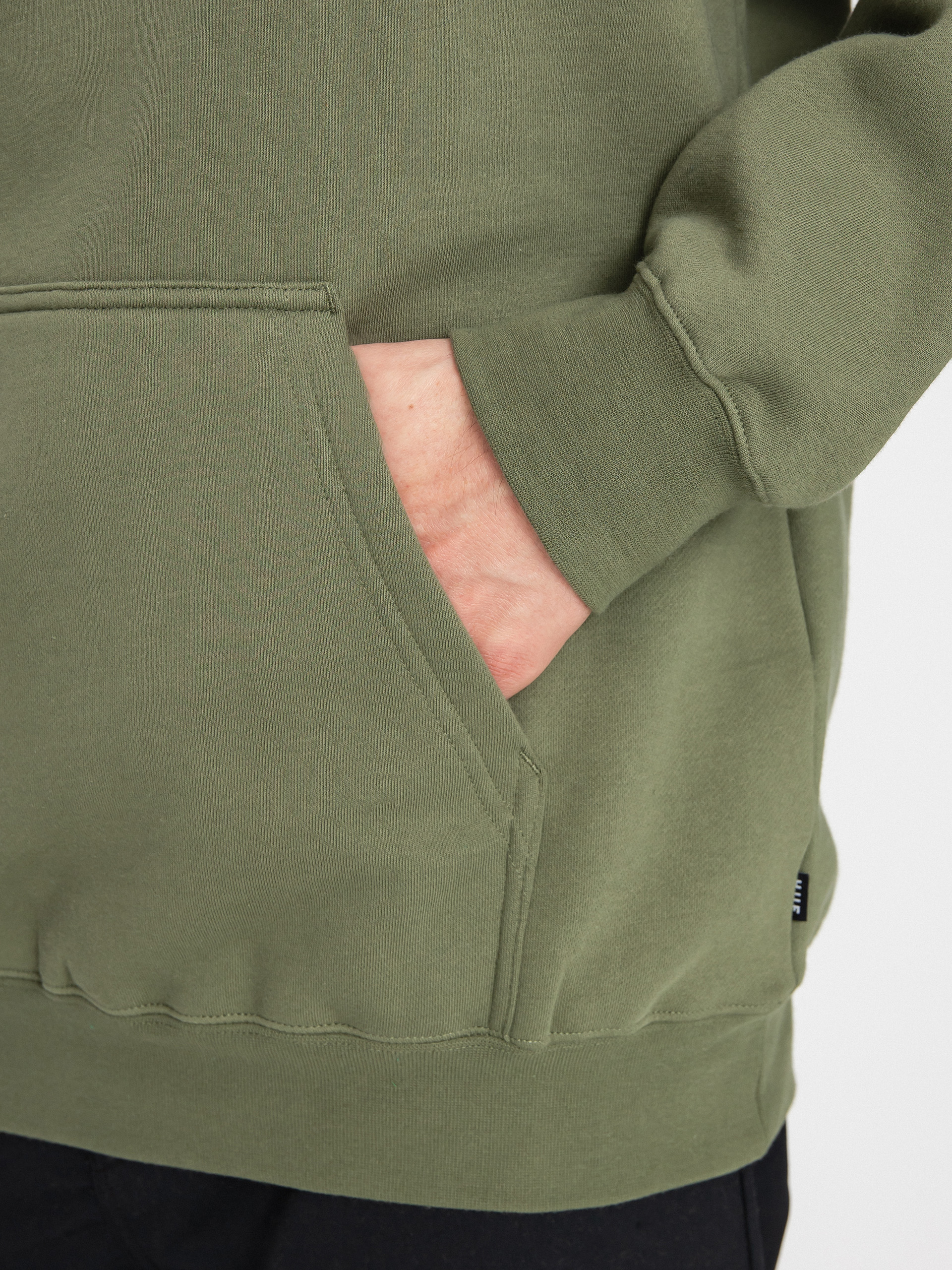 Hanorac cu glugă HUF Paid In Full HD (olive)