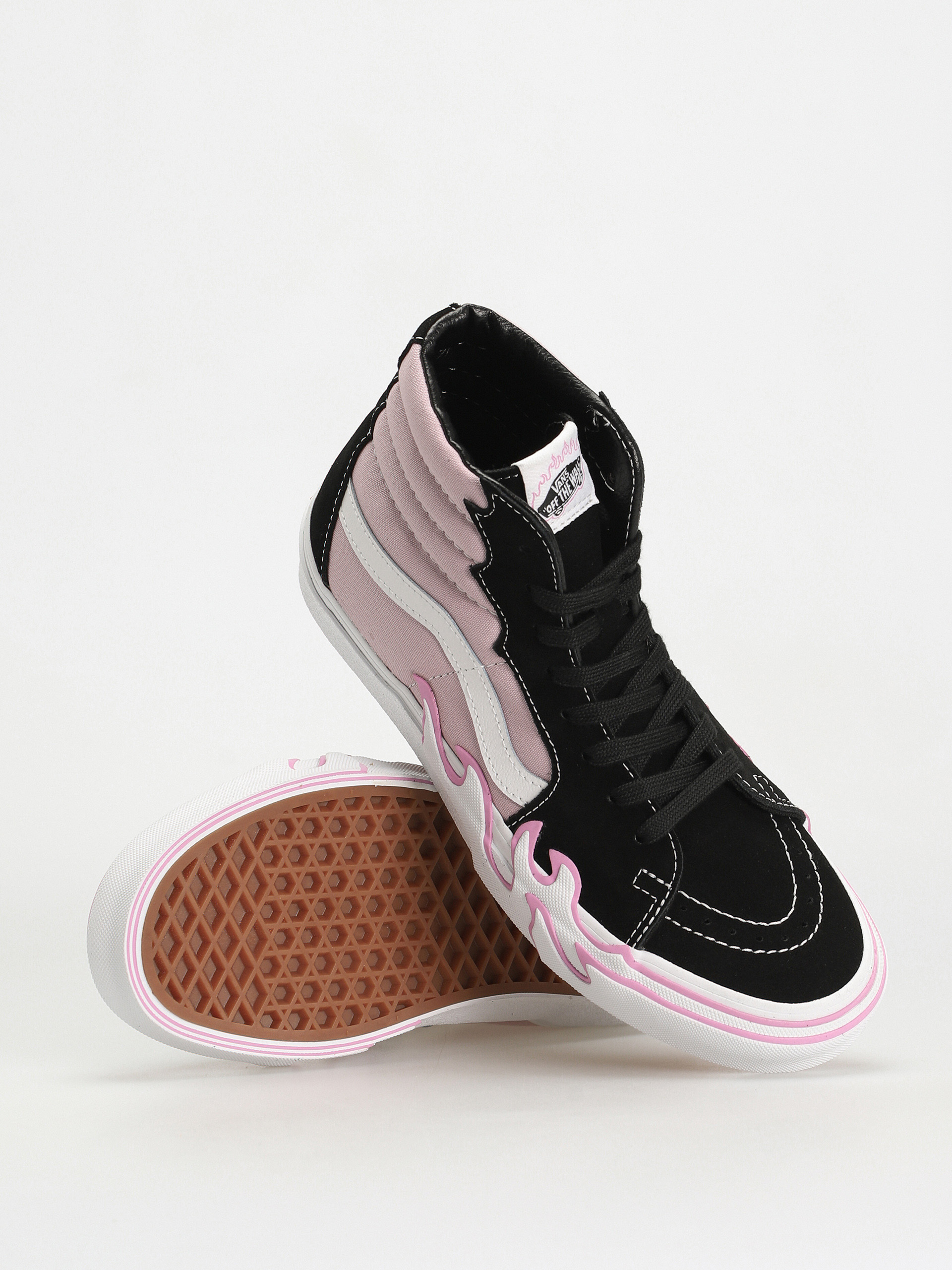 Pantofi Vans Sk8 Hi Flame Wmn (lilac)