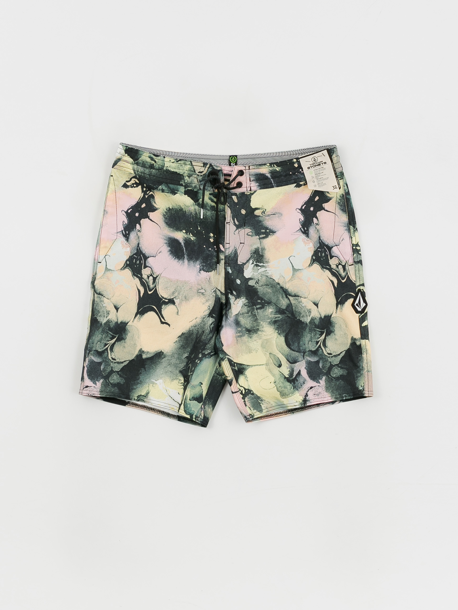 Șort pentru plajă Volcom Skulli Wash Stoney 19 (dawn yellow)