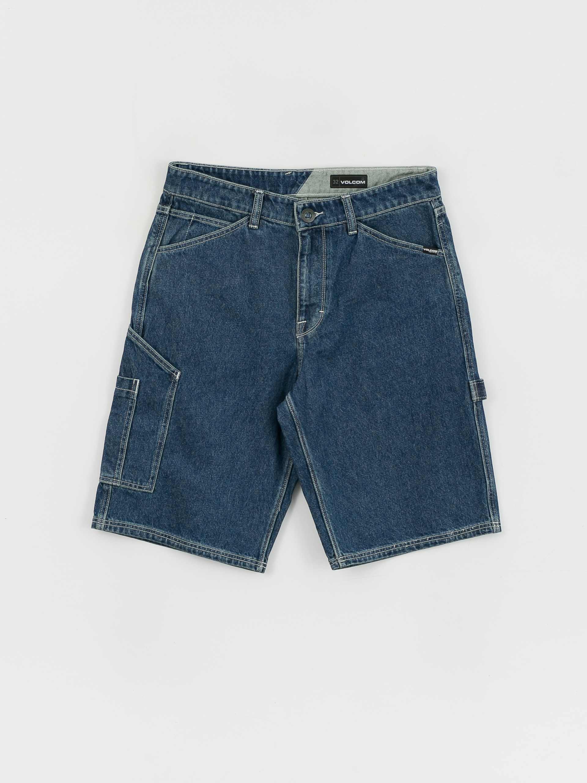 Șort Volcom Labored Denim Utility (indigo ridge wash)