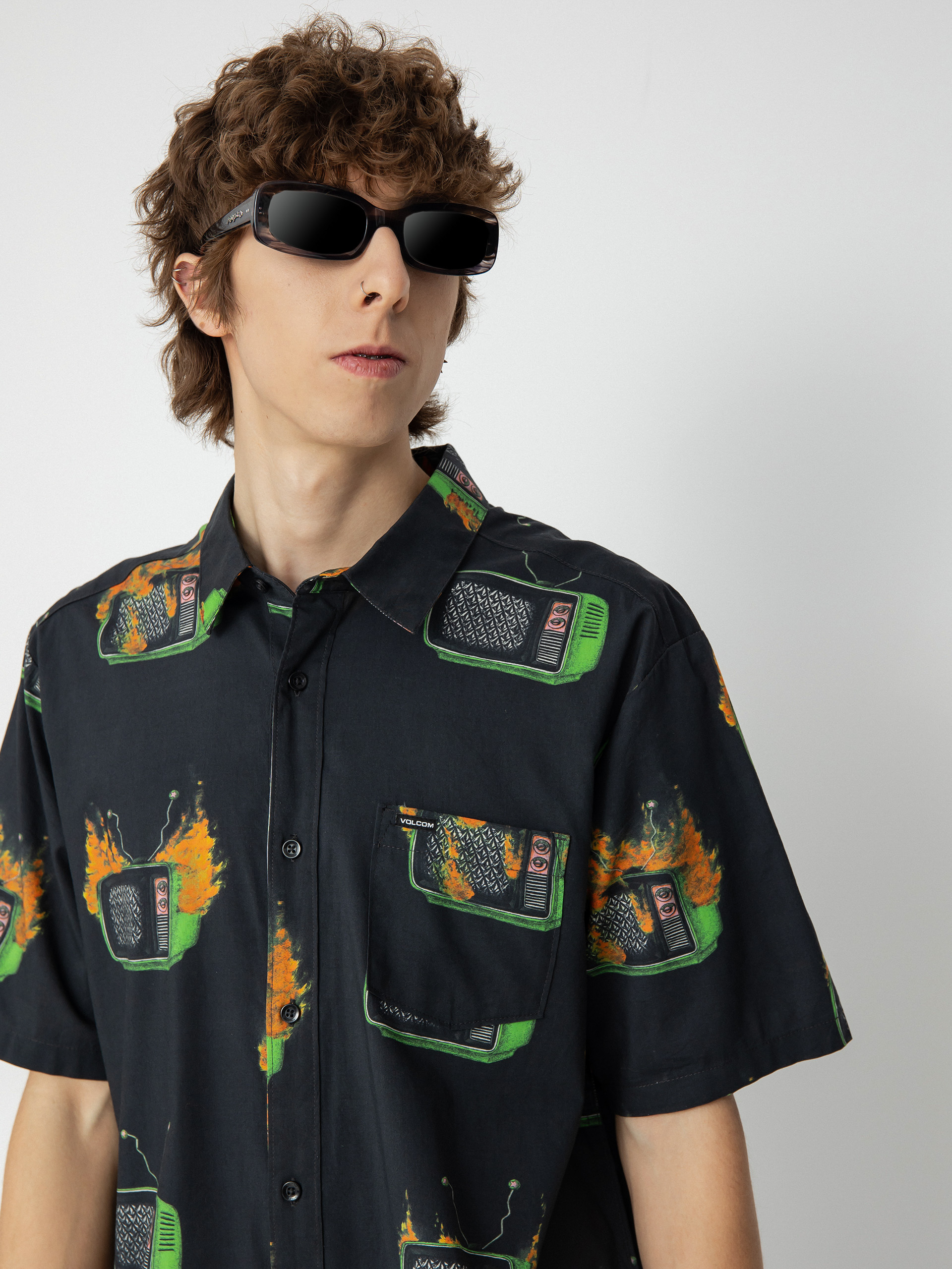 Cămașă Volcom Fa J Hager (black)