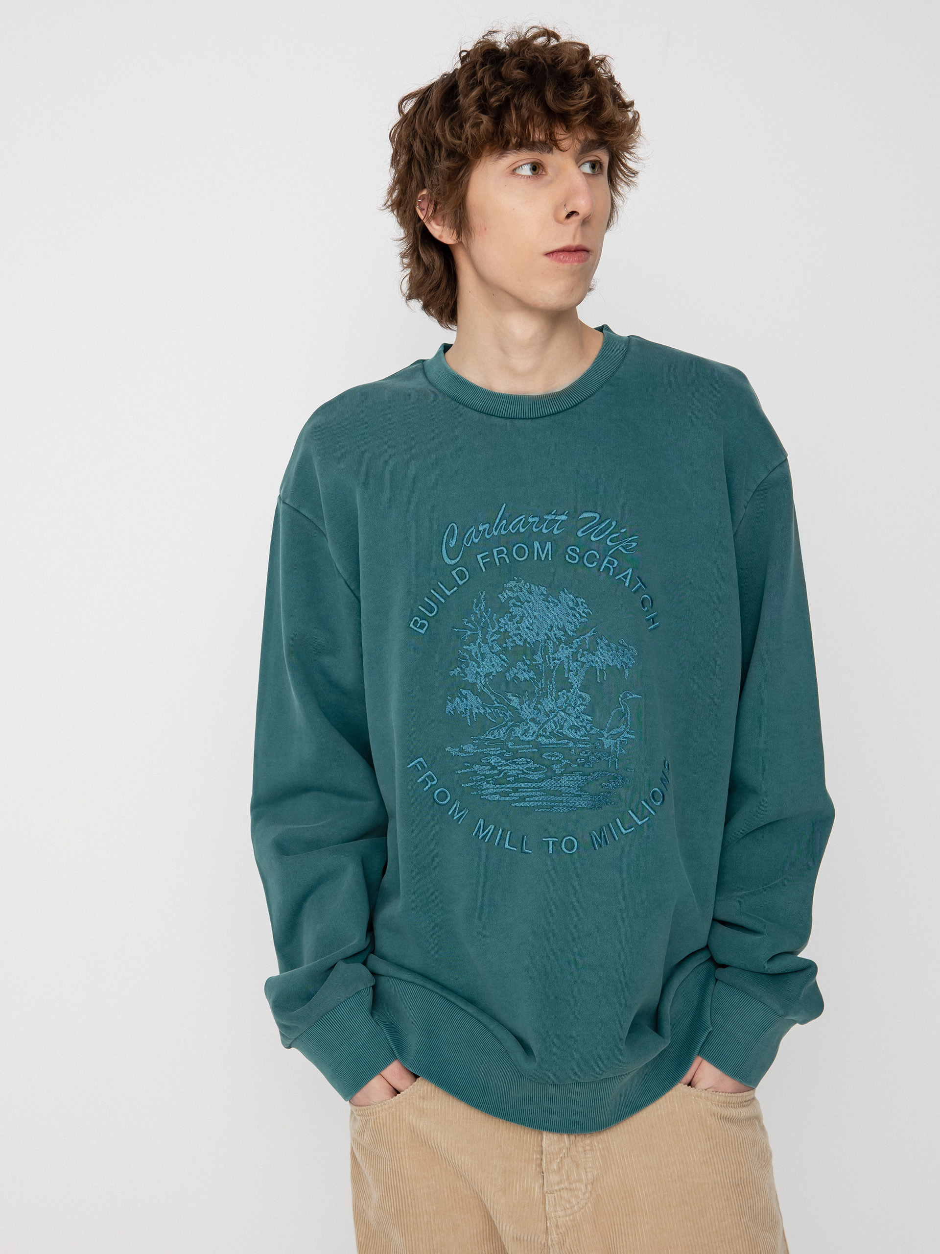 Hanorac Carhartt WIP Bayou (botanic)