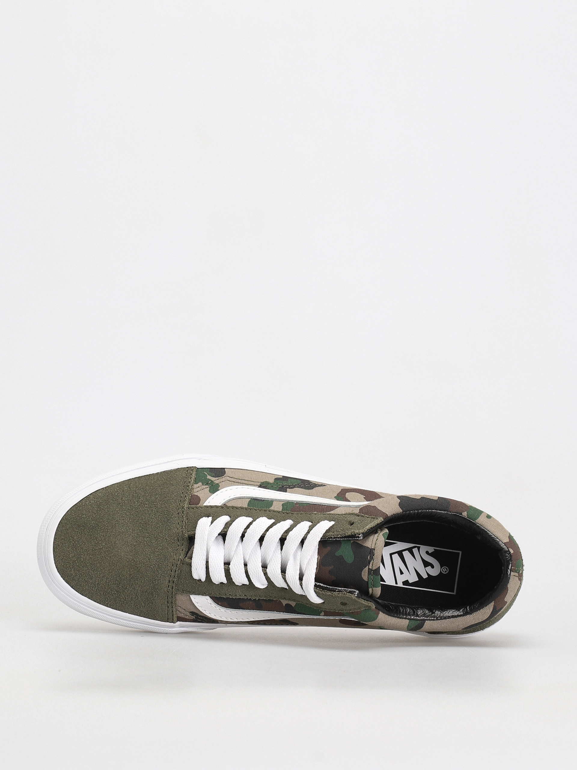 Pantofi Vans Old Skool (camo olive/white)