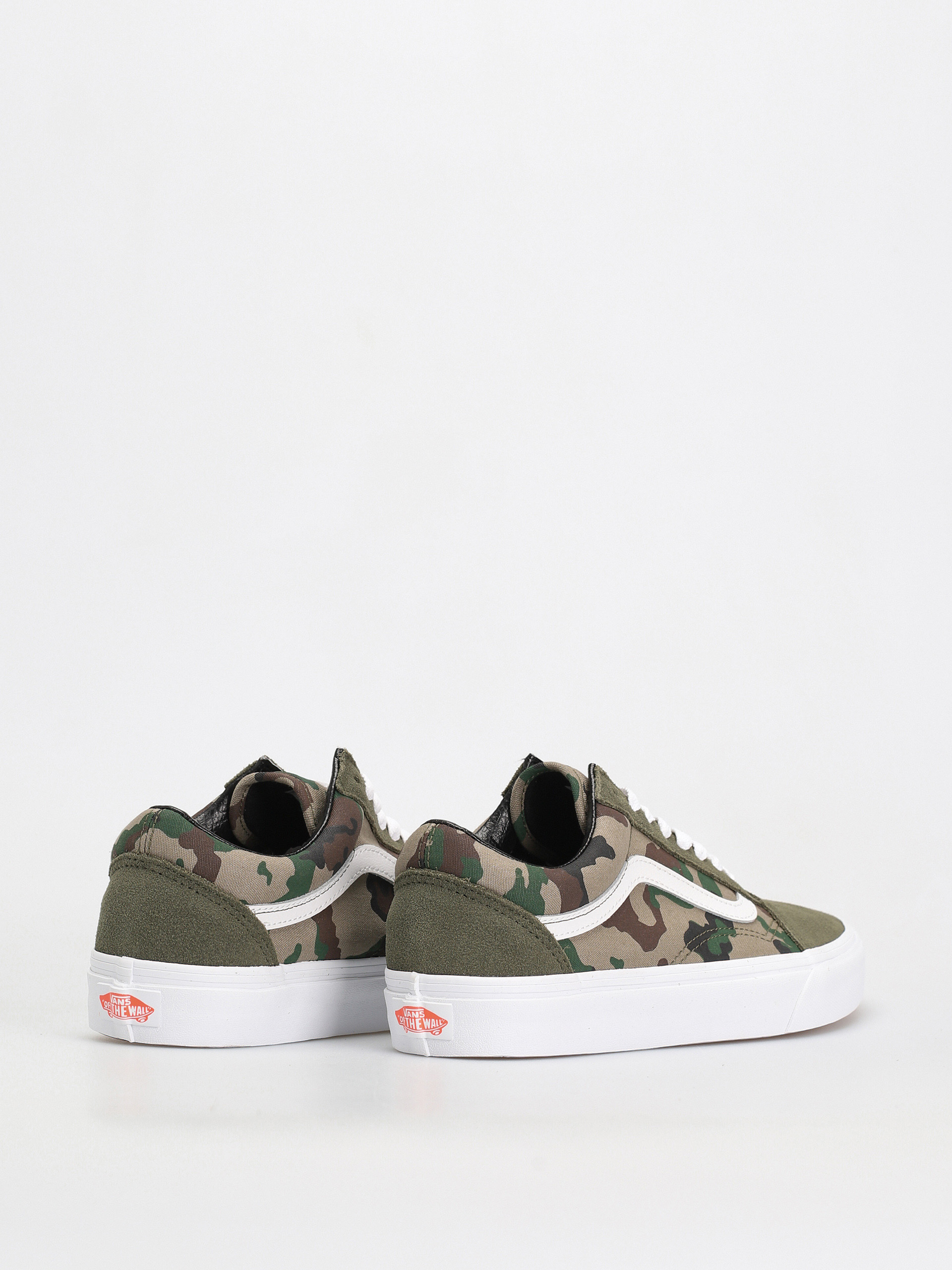 Pantofi Vans Old Skool (camo olive/white)