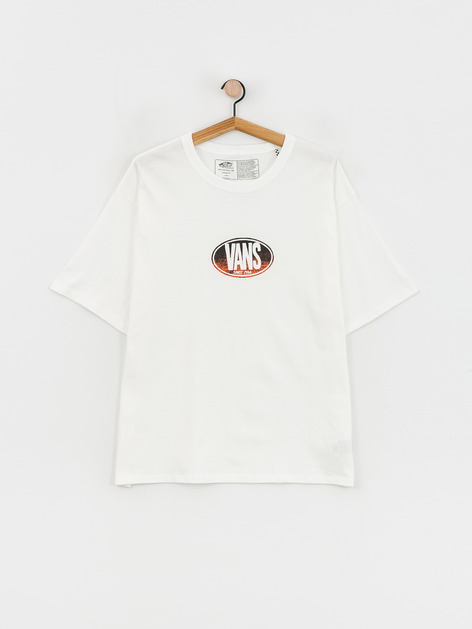Tricou Vans Off The Wall Gradient Logo Loose (skate classics white)