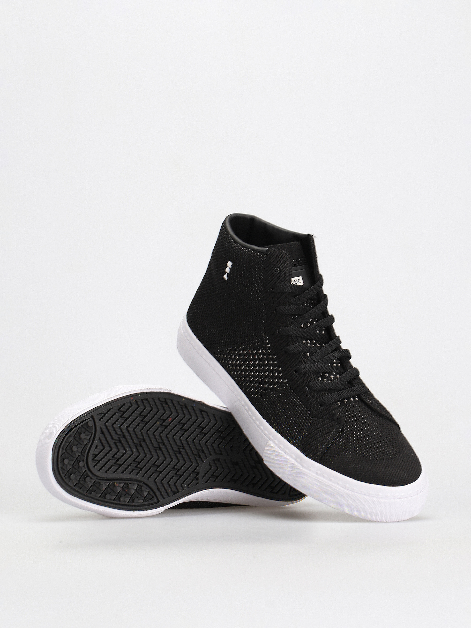 Pantofi Globe La Knit (black/white)