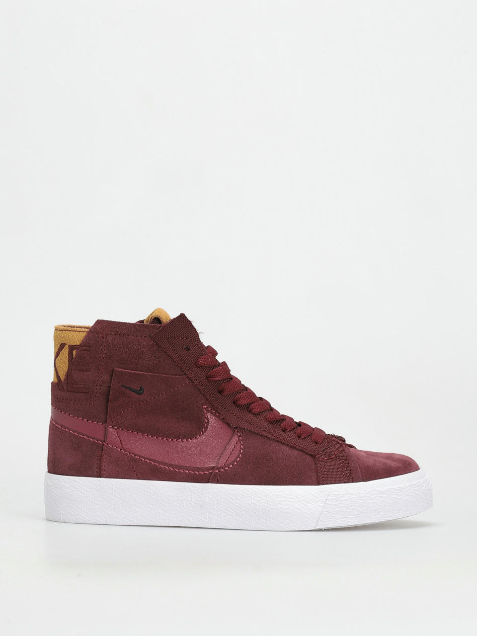 Pantofi Nike SB Zoom Blazer Mid Prm (night maroon/rosewood night maroon white)