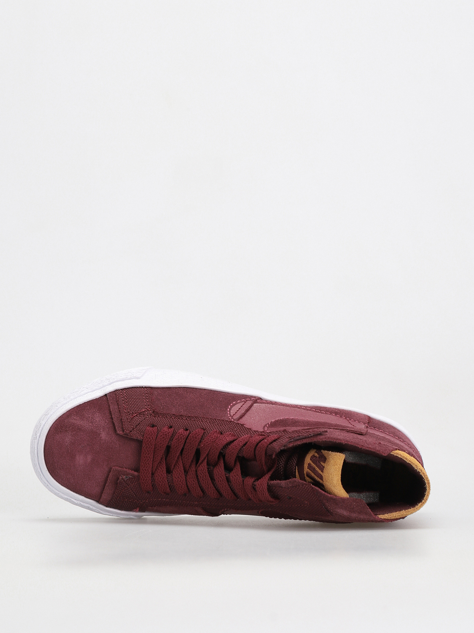 Pantofi Nike SB Zoom Blazer Mid Prm (night maroon/rosewood night maroon white)