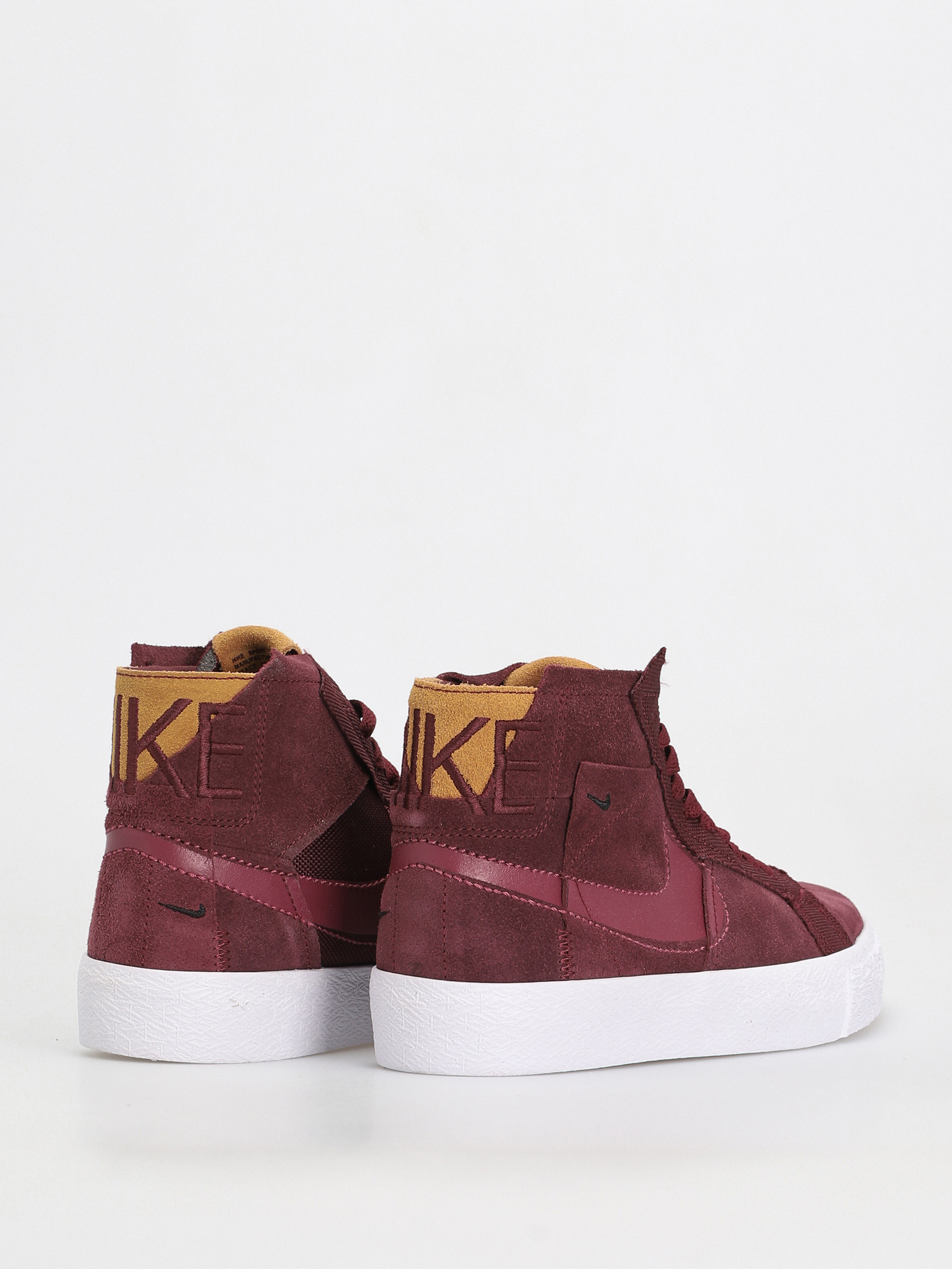 Pantofi Nike SB Zoom Blazer Mid Prm (night maroon/rosewood night maroon white)
