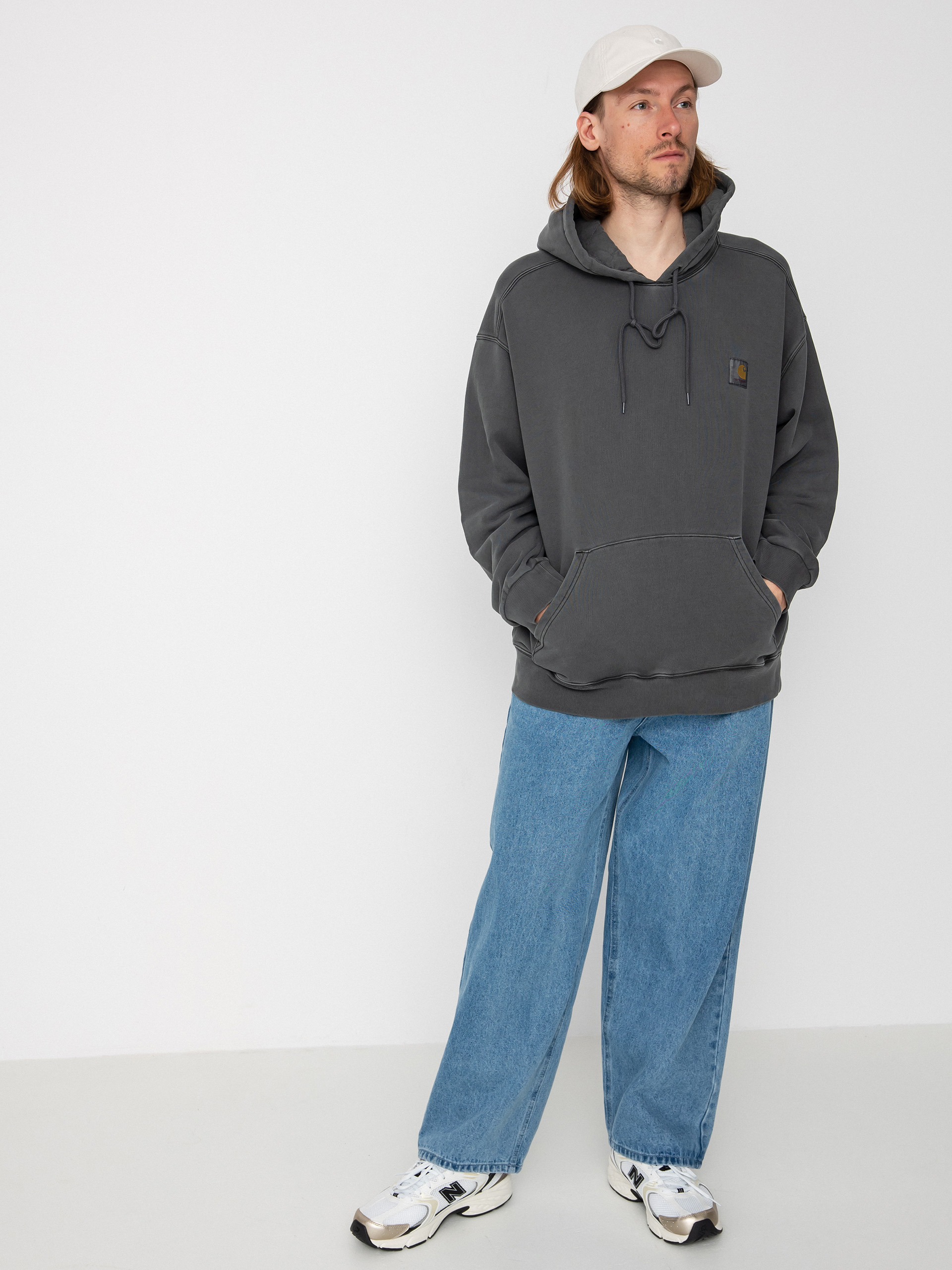 Hanorac cu glugă Carhartt WIP Nelson HD (black)