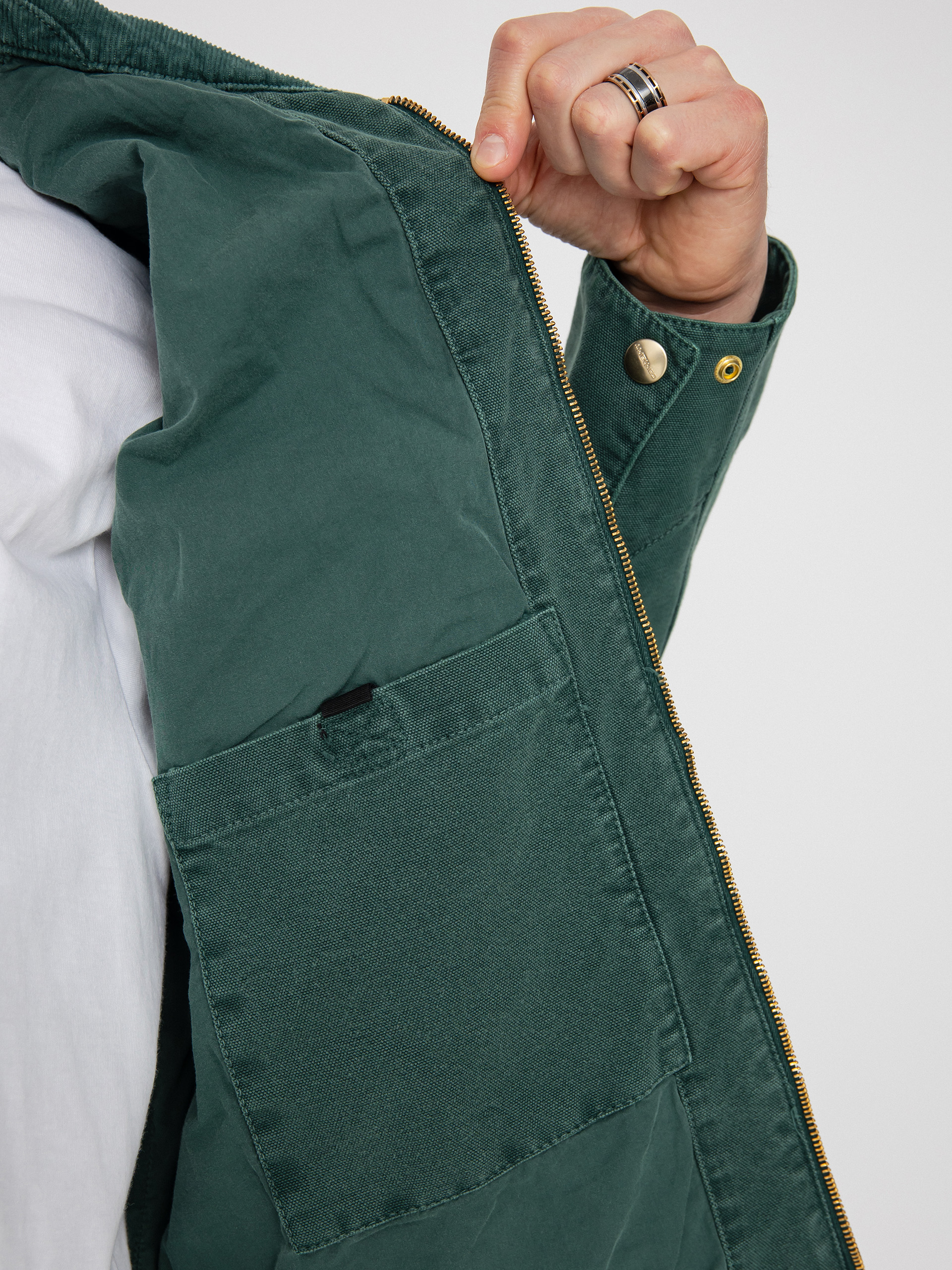 Geacă Carhartt WIP Detroit (botanic/botanic)