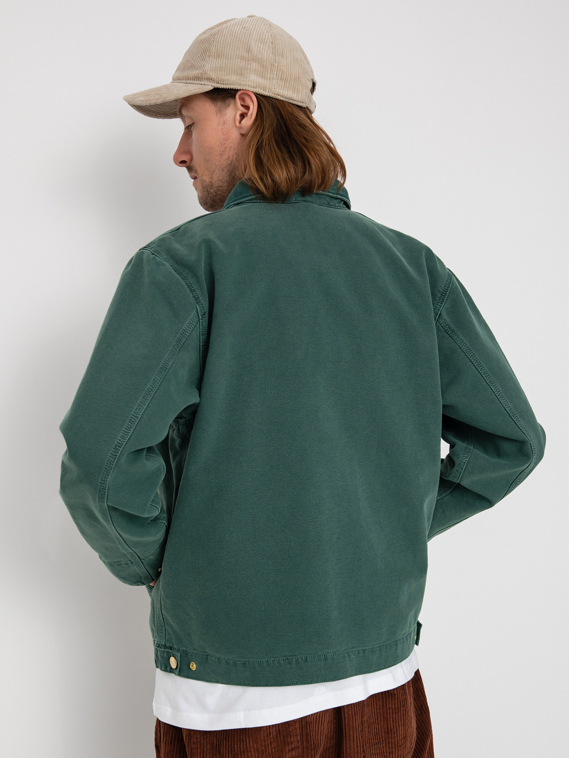 Geacă Carhartt WIP Detroit (botanic/botanic)